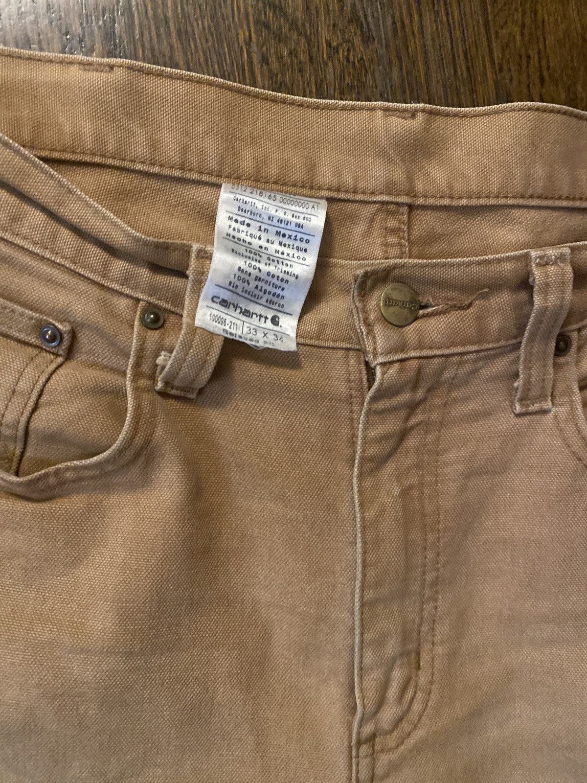 Carhartt Carhartt size 33 x 34 Relaxed Fit Pants Size US 34 / EU 50 - 2 Thumbnail