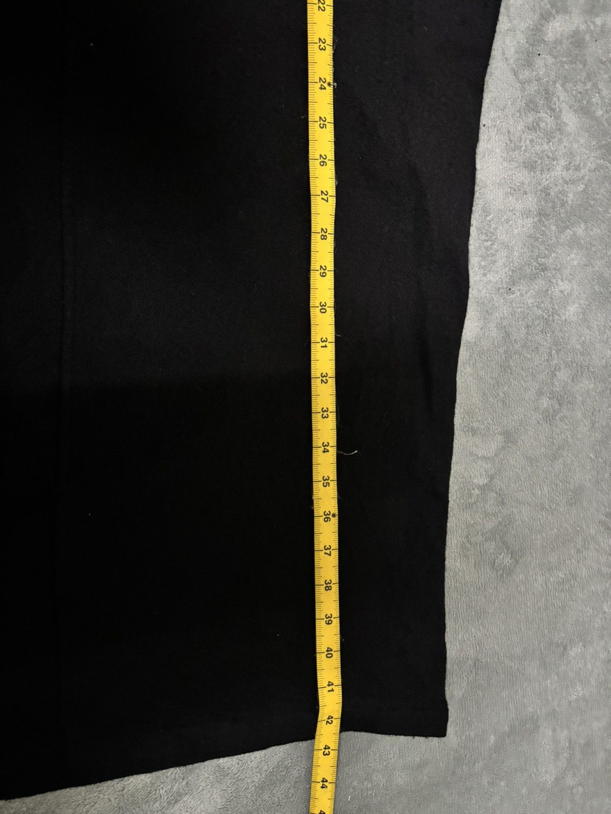 Y's × Yohji Yamamoto Y’s Yohji Yamamoto Wool Black Cabardine Oversize With Scaf Size US XXL / EU 58 / 5 - 12 Thumbnail