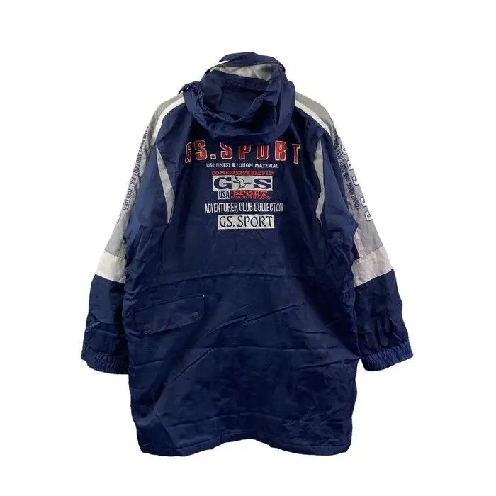 Vintage Vtg 90’ GS. SPORTS USA Adventurer Club Coach Jacket Parka Size US M / EU 48-50 / 2 - 2 Thumbnail