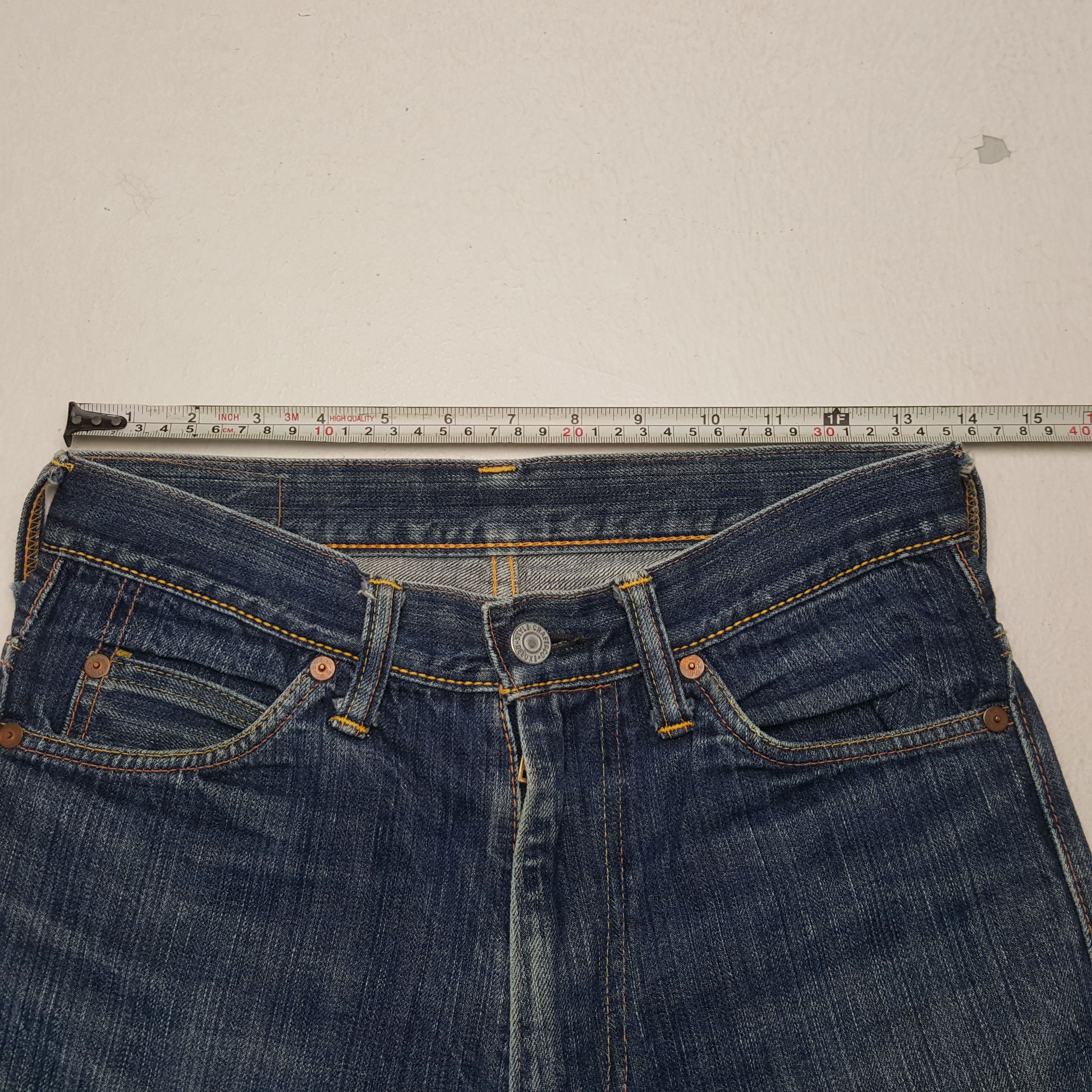 Evisu × Japanese Brand × Vintage Vintage EVISU Japanese Brand Daicock Custom Style Jean Size US 27 - 7 Thumbnail