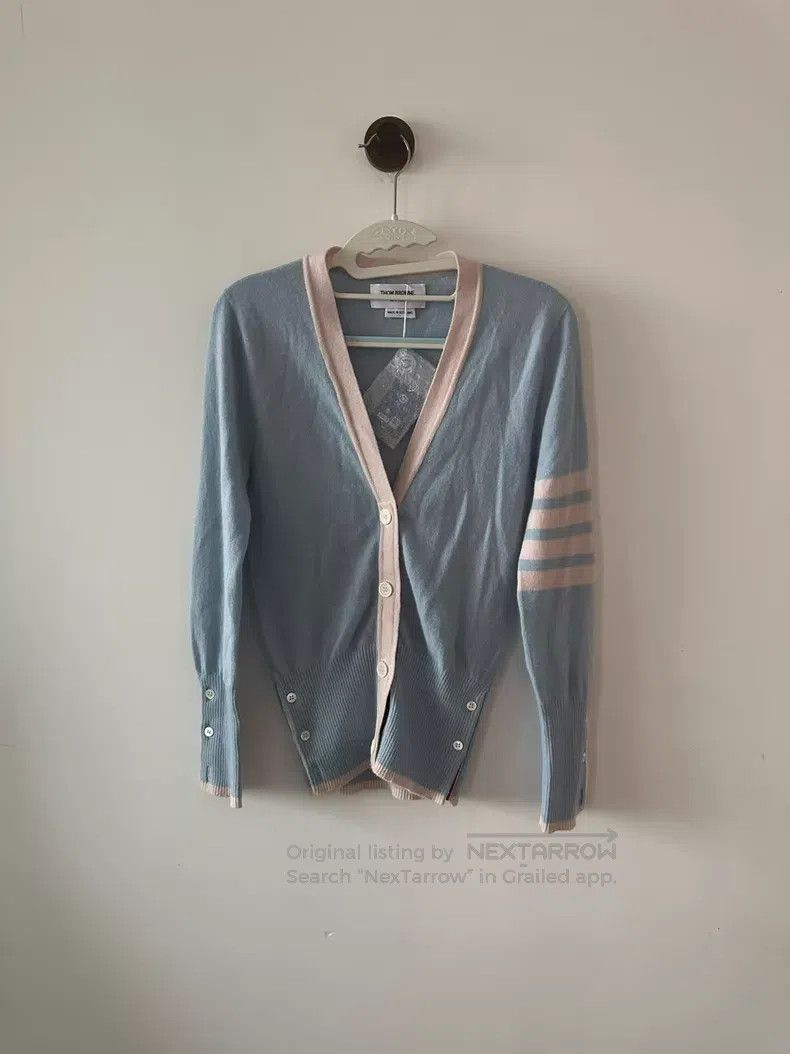 Thom Browne Thom Browne Cashmere Cardigan Size US XXS / EU 40 - 1 Thumbnail