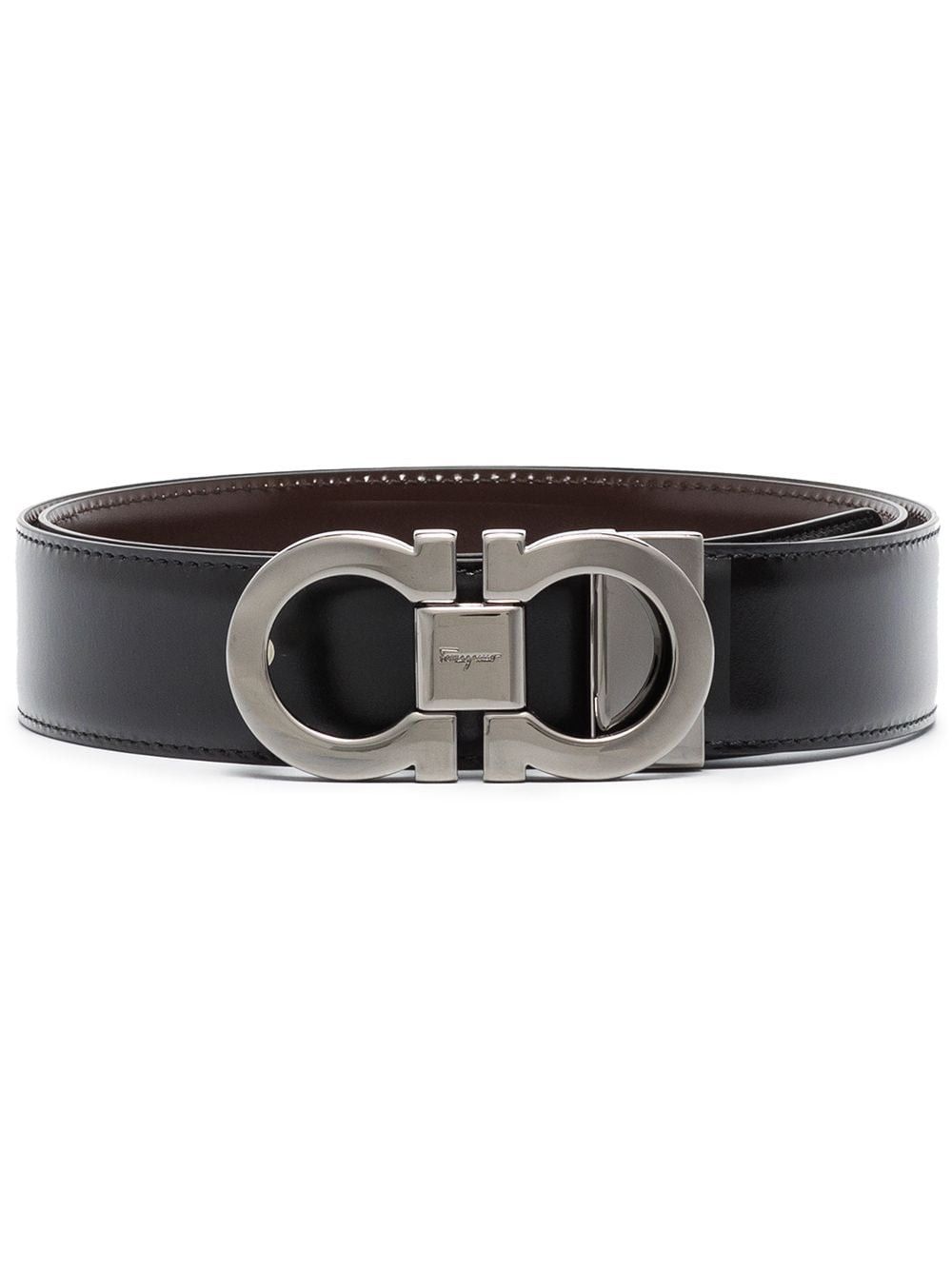 Salvatore Ferragamo GANCINI LEATHER BELT Size ONE SIZE - 1 Thumbnail