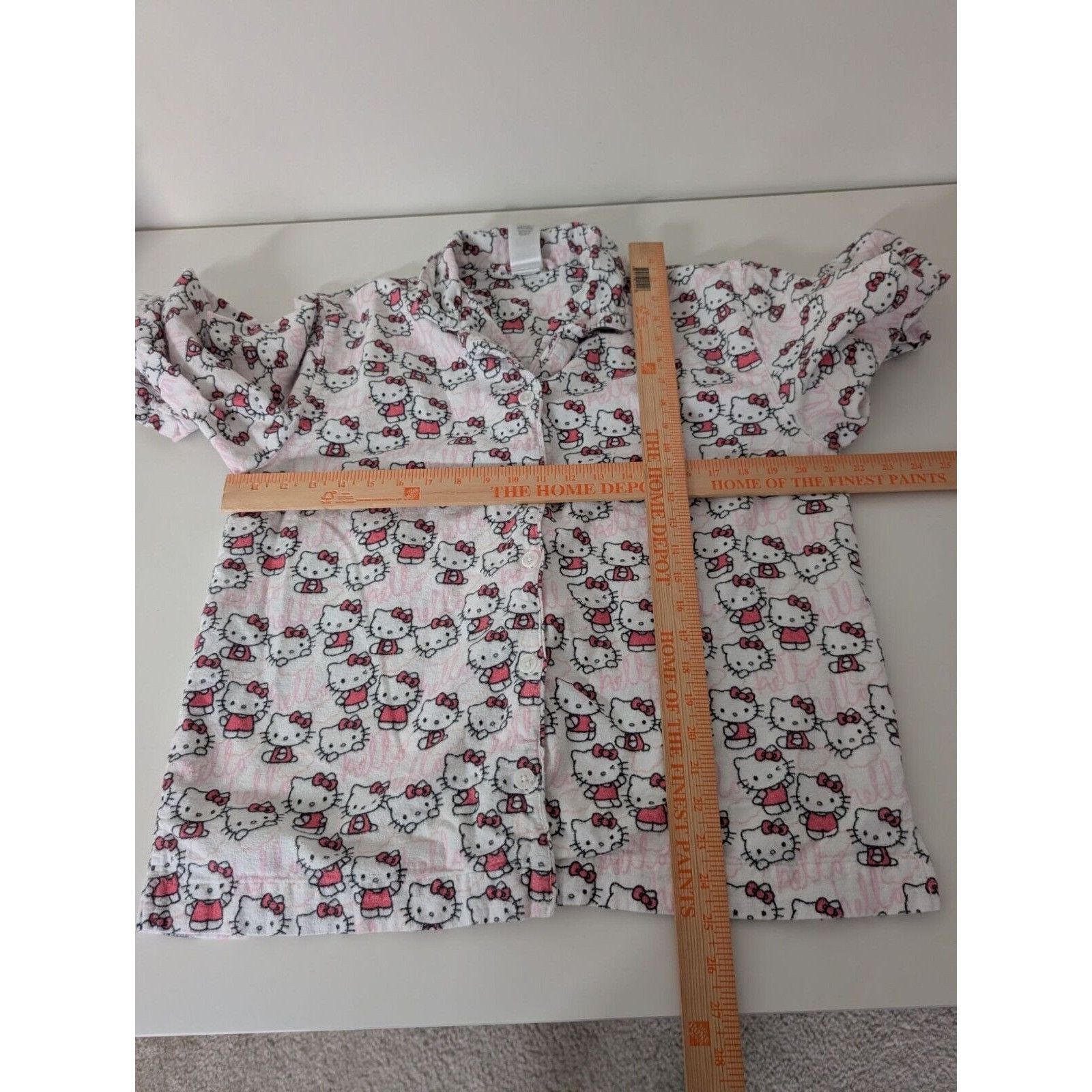 Designer Pottery Barn Sanrio Hello Kitty PJ Set Teen Size Medium Size ONE SIZE - 15 Thumbnail