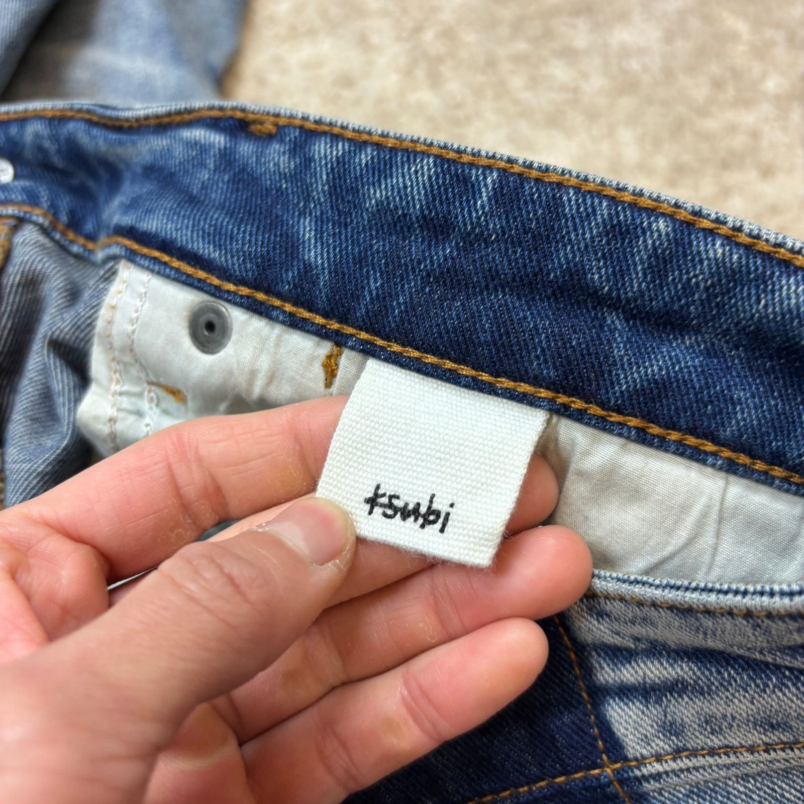 Ksubi Ksubi Van Winkle Dynamite 098 Denim Distressed Jeans 34x29 Size US 34 / EU 50 - 9 Thumbnail