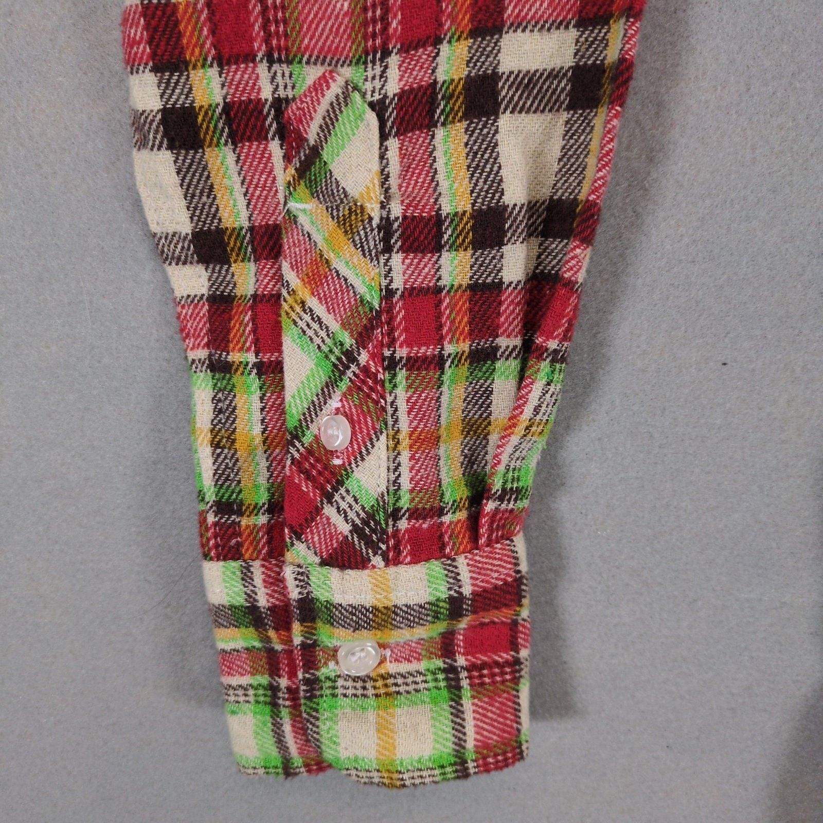 Other Bogari Italy Mens S Soft Flannel Long Sleeve Button Up Shirt Size US S / EU 44-46 / 1 - 4 Thumbnail