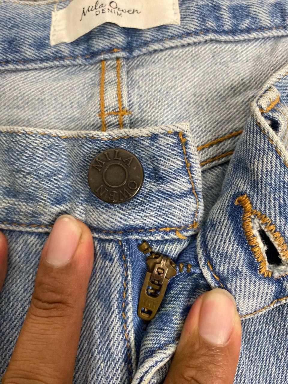 Japanese Brand vintage mila owen japanese brands bootcut flare denim Size US 28 / EU 44 - 11 Thumbnail