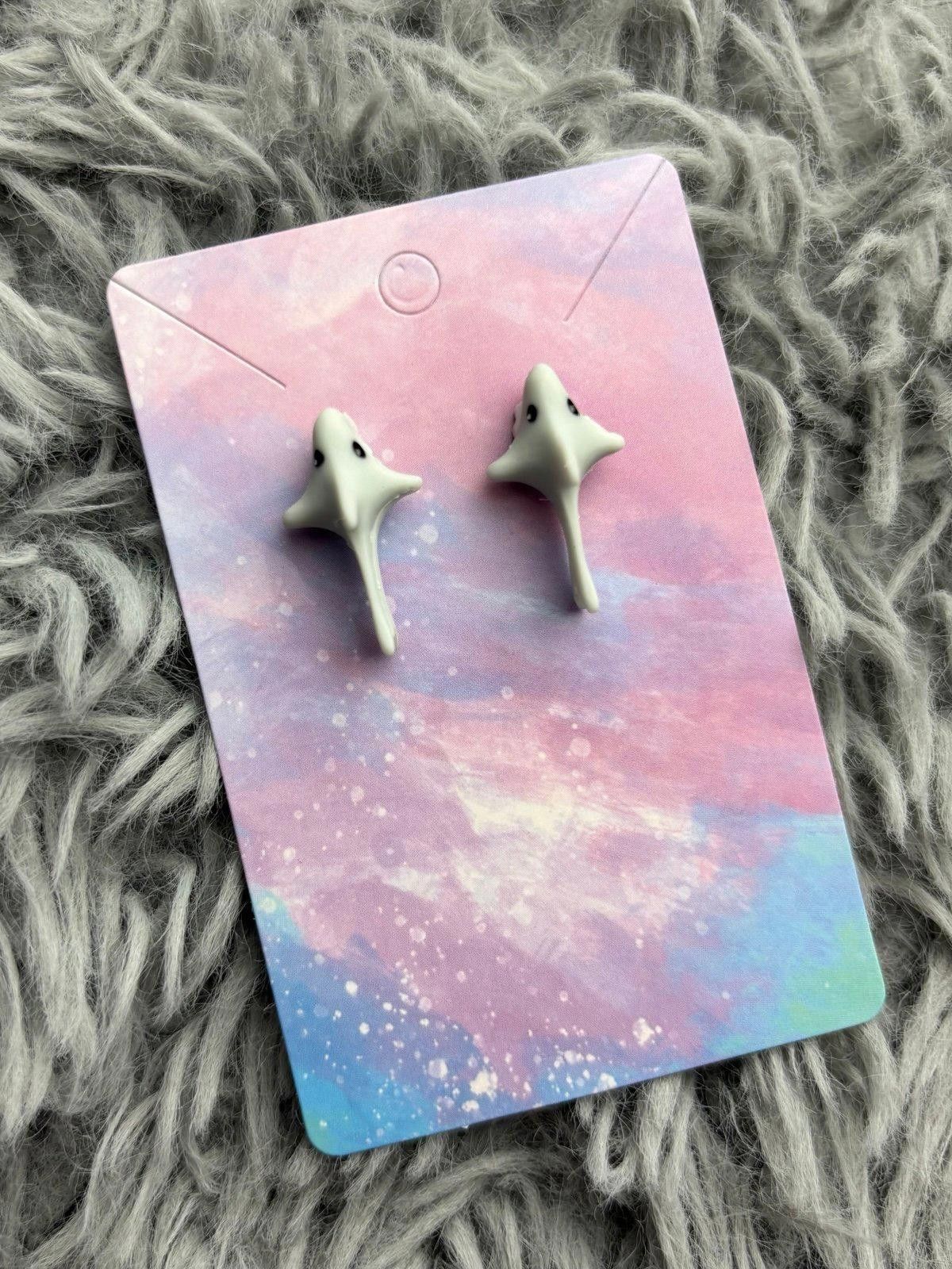 Handmade Shark Earrings Size ONE SIZE - 1 Thumbnail