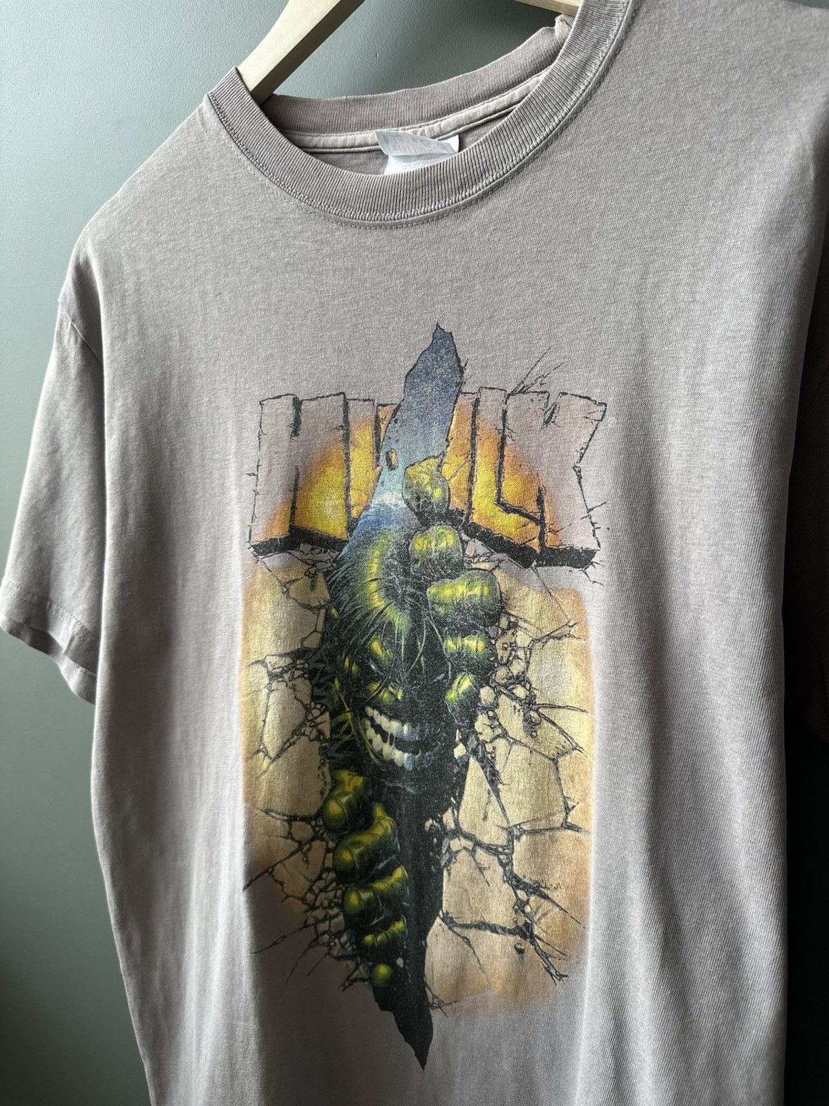 Hanes Vintage 2003 Marvel Comics Hulk Graphic Print Tee Size US M / EU 48-50 / 2 - 3 Thumbnail