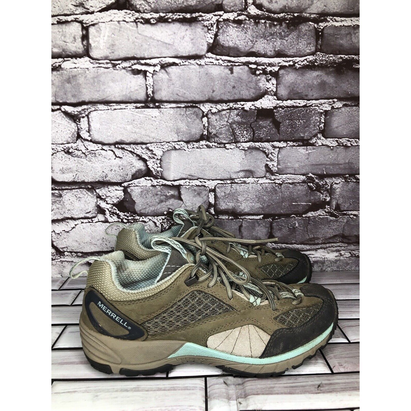 Merrell Merrell Avian Light Ventilator Dusty Olive Hiking Shoes Wome Size US 7 / IT 37 - 3 Thumbnail