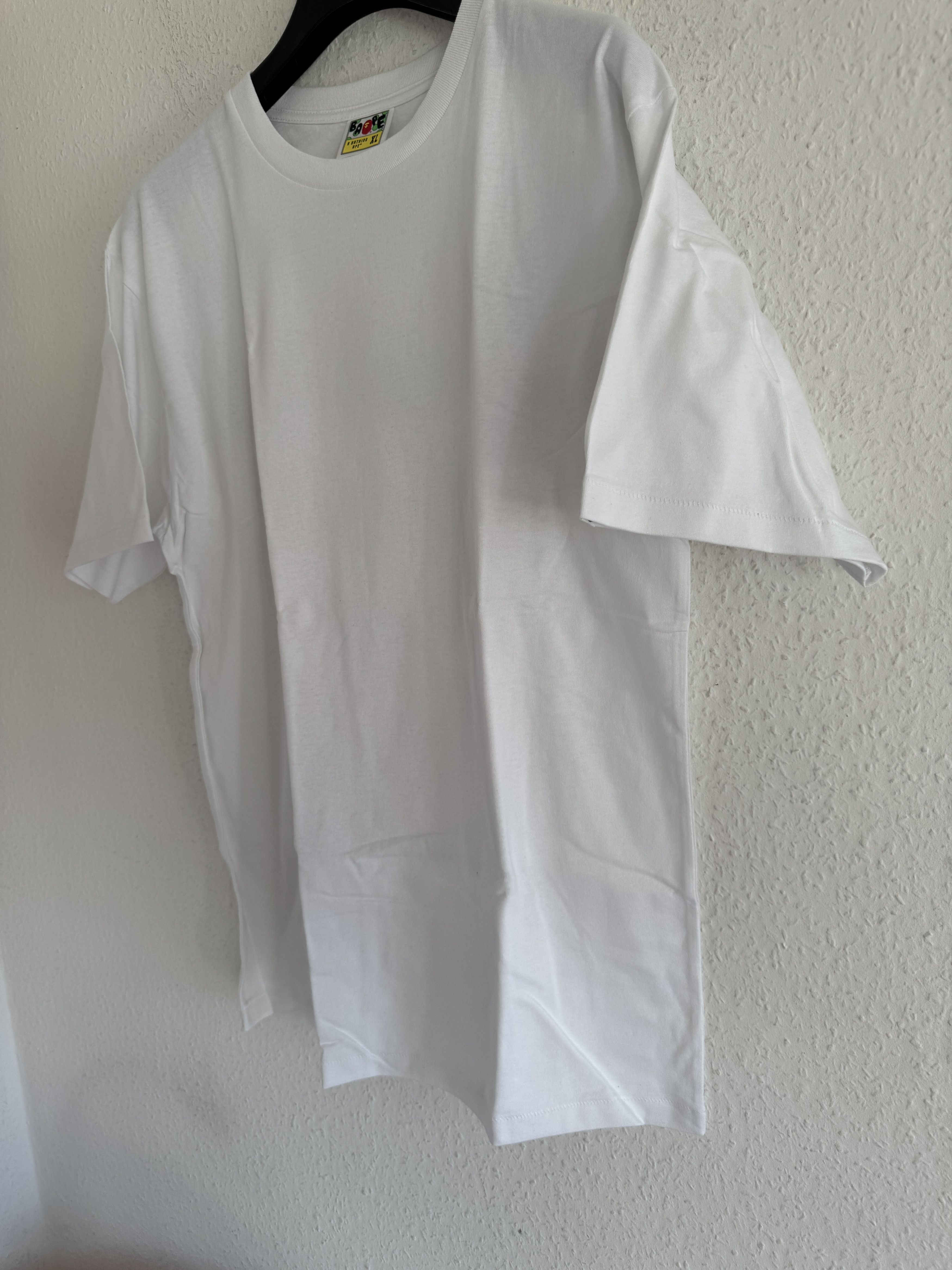 Bape World Gone Mad Overlap Tee White Size US XL / EU 56 / 4 - 2 Thumbnail