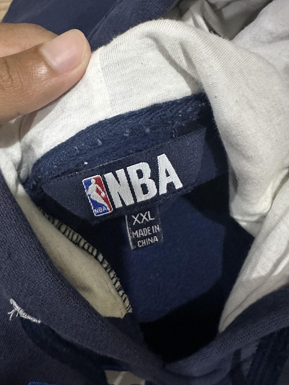 NBA NBA x NETS x Hoodie Vintage Size US XXL / EU 58 / 5 - 6 Thumbnail