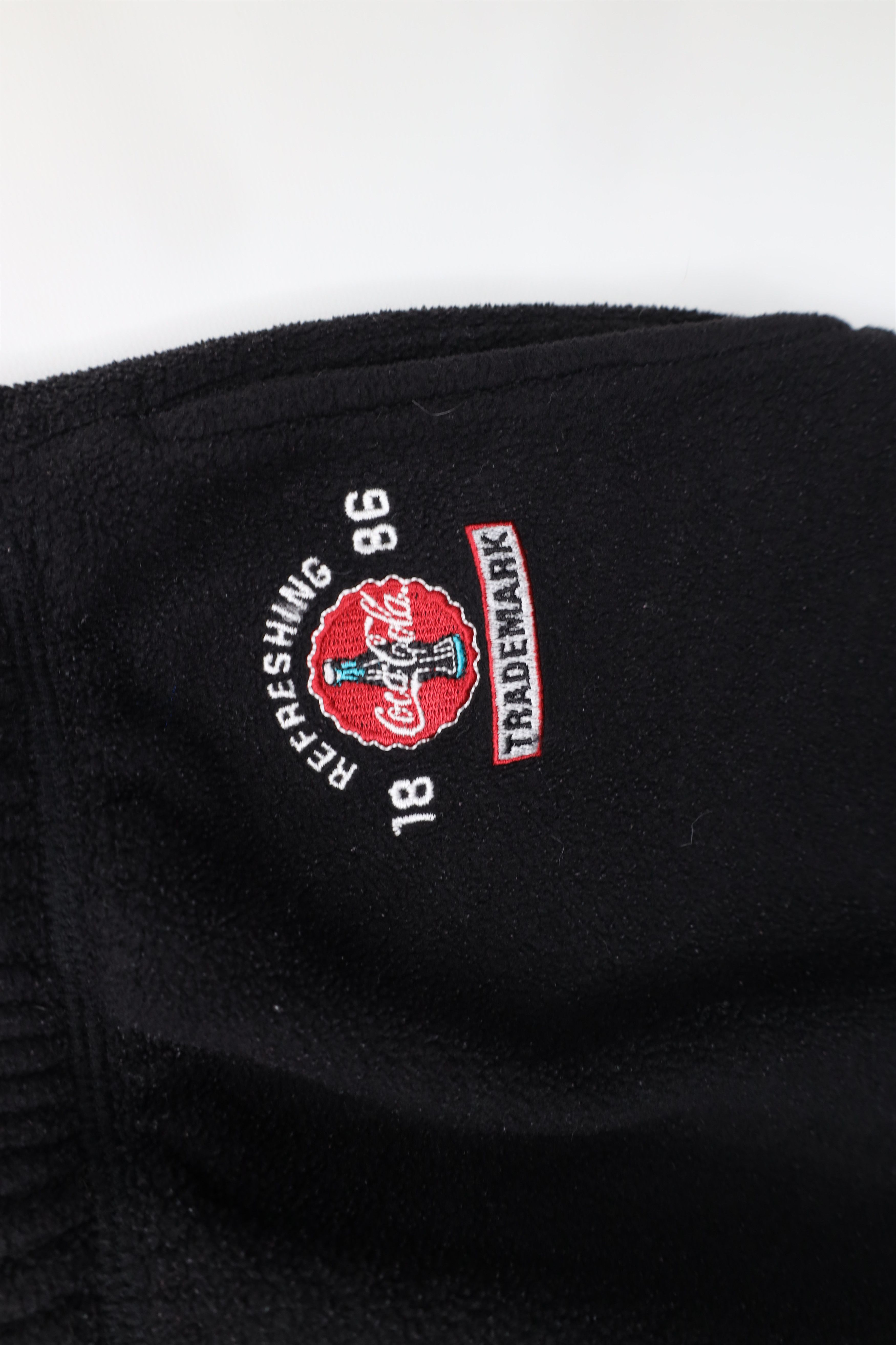 Coca Cola Vintage 90s Coca Cola Spell Cuffed Fleece Sweatpants Joggers Size US 36 / EU 52 - 5 Thumbnail