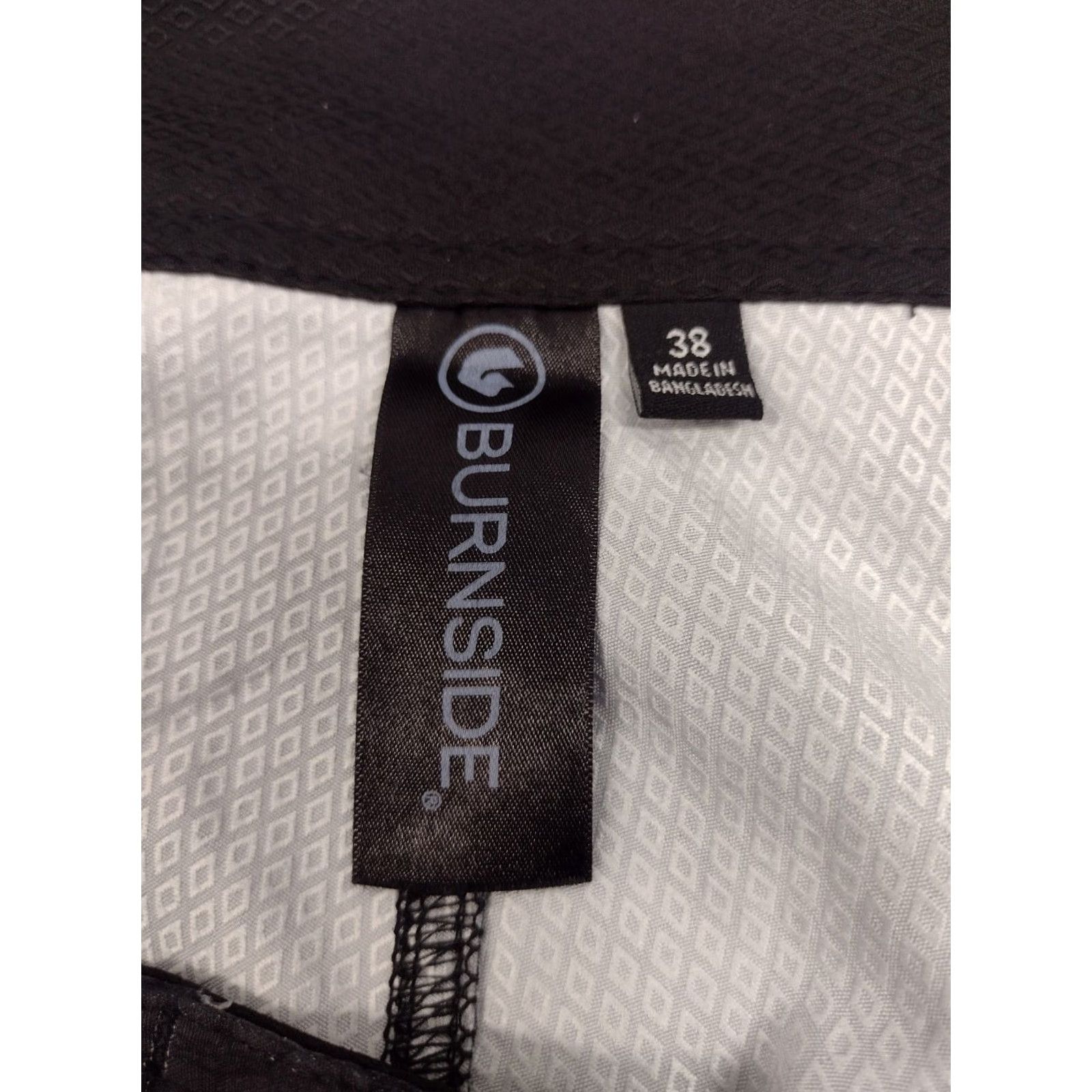 Burnside Burnside Mens Board Shorts Swim Trunks Black/Grey Camo 38 Regular Quick Dry Stretch Drawstring Lifeguard Recreational Surfing Mens Size US 38 / EU 54 - 4 Thumbnail