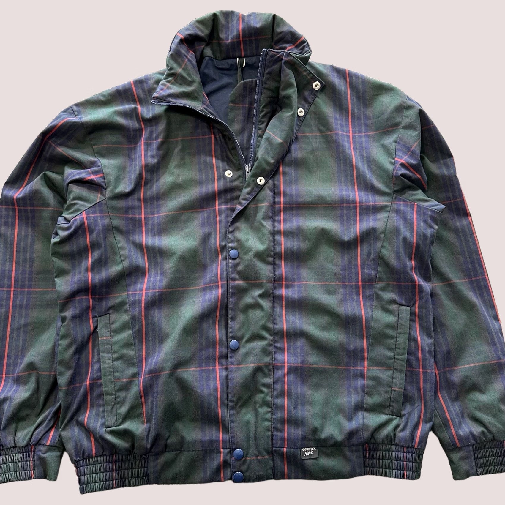 Vintage VINTAGE ProQuip Windbreaker Jacket Mens M Green Plaid Waterproof - ProQuip Jacket Mens M Green Plaid Waterproof Windbreaker Size US L / EU 52-54 / 3 - 1 Thumbnail