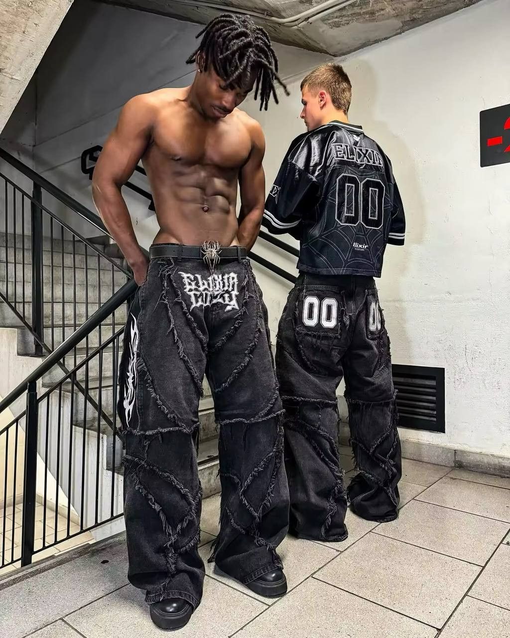 Japanese Brand × Vintage retro hip-hop jeans 2-in-1 Size US 36 / EU 52 - 1 Thumbnail