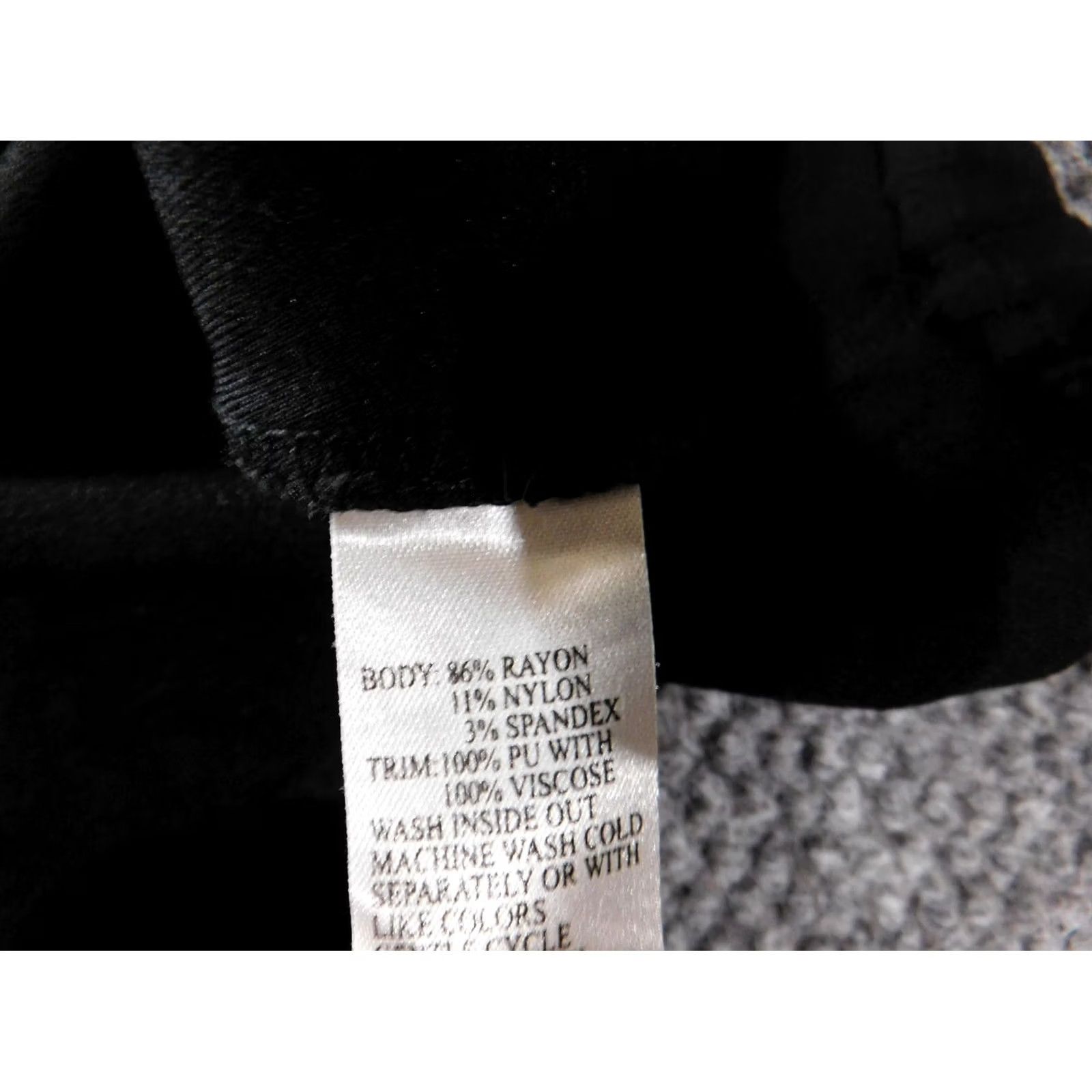 Cynthia Rowley Cynthia Rowley Dress Large black Womens A-line zip knee length lined stretch casual Size L / US 10 / IT 46 - 7 Thumbnail
