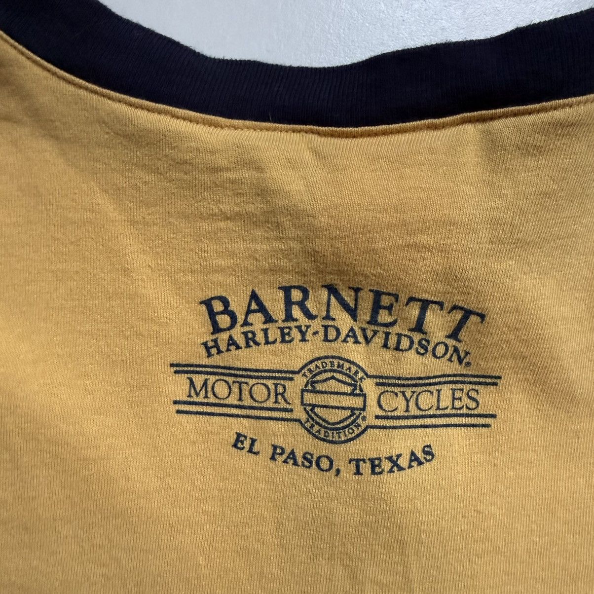 Harley Davidson Vintage Y2K H-D El Paso, TX Henley Tee Size US XL / EU 56 / 4 - 6 Thumbnail