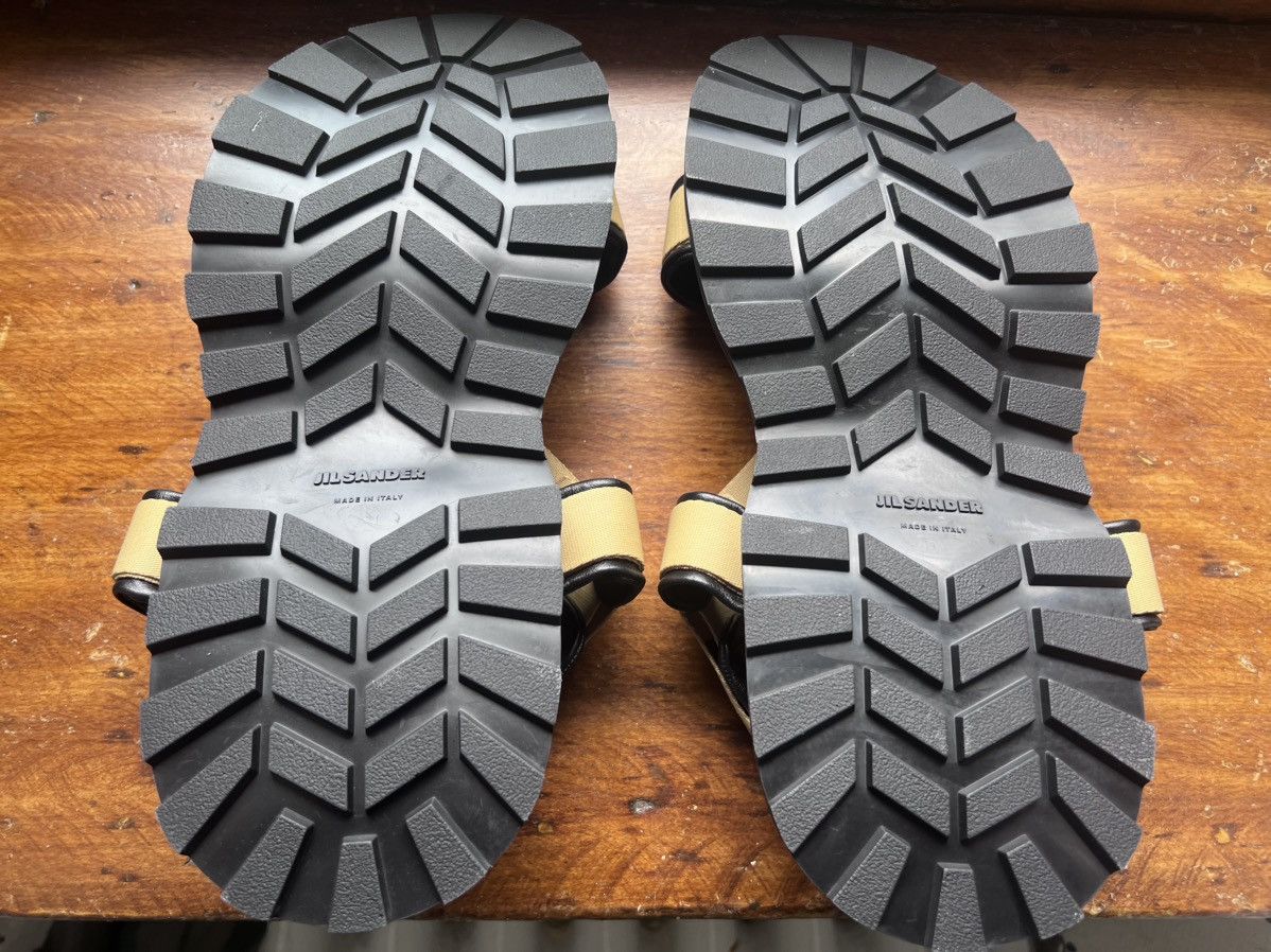 Jil Sander $1.3k nylon, leather sandals with tread sole, EU42, Italy Size US 9 / EU 42 - 6 Thumbnail