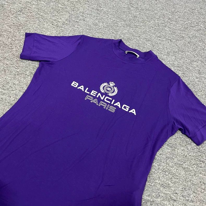 Balenciaga Balenciaga Crown wheat ear short sleeve T-shirt Size US L / EU 52-54 / 3 - 3 Thumbnail