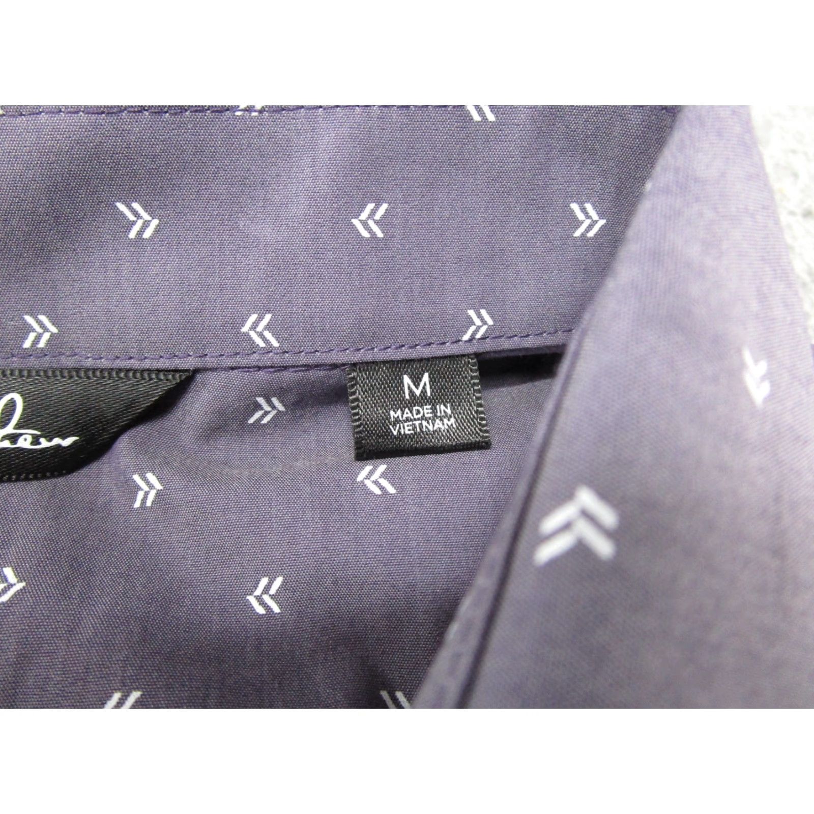 TravisMathew Travis Matthew Not Your Best Button Up Shirt SS Heather Purple Size M NEW Size US M / EU 48-50 / 2 - 4 Thumbnail