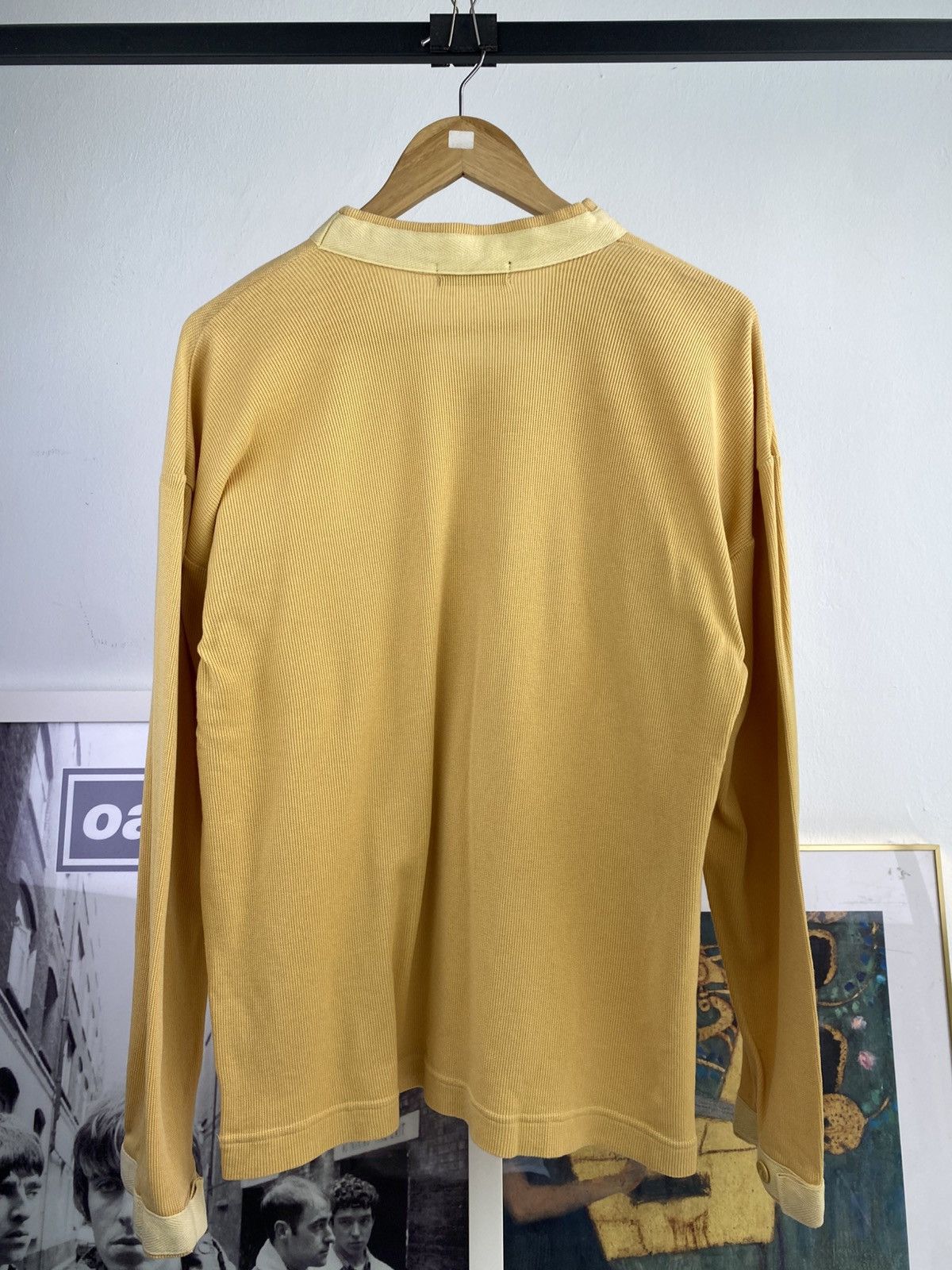 Issey Miyake 1990’s Issey Miyake HBT Lousy Collar Sweat Shirt Size US M / EU 48-50 / 2 - 8 Thumbnail