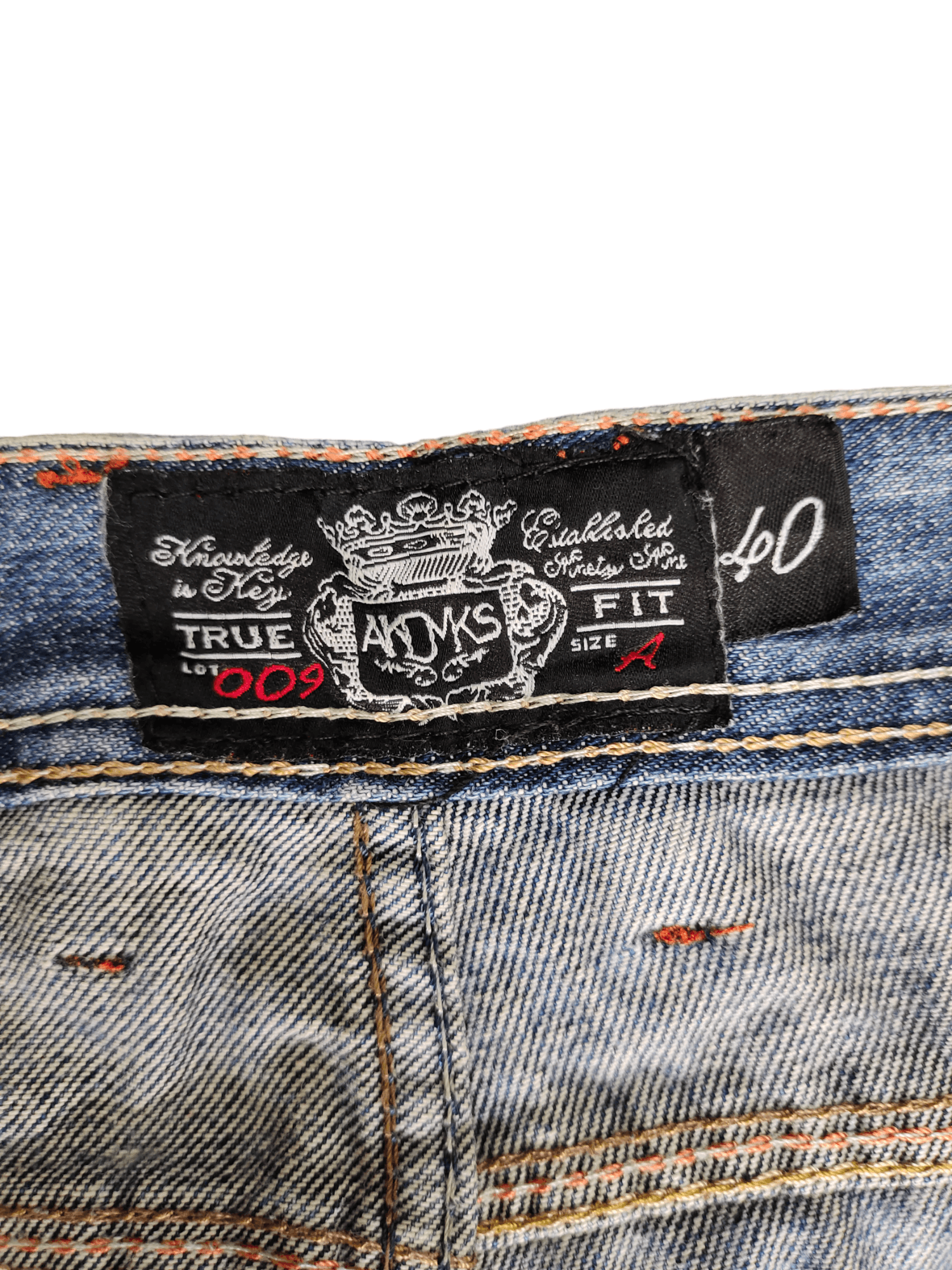 Akademiks Baggy Jeans Akademiks Lot 009 Denim Wide Loose Leg Jnco Size US 40 / EU 56 - 12 Thumbnail