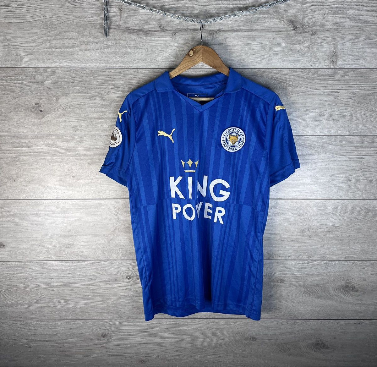 Puma Men’s soccer jersey Puma FC Leister Sity size M 2015/16s Size US M / EU 48-50 / 2 - 1 Thumbnail