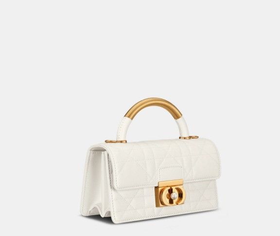 Dior o1w1db10425 M4401U Size: OS / Mini Ange Bag in White Size ONE SIZE - 1 Thumbnail