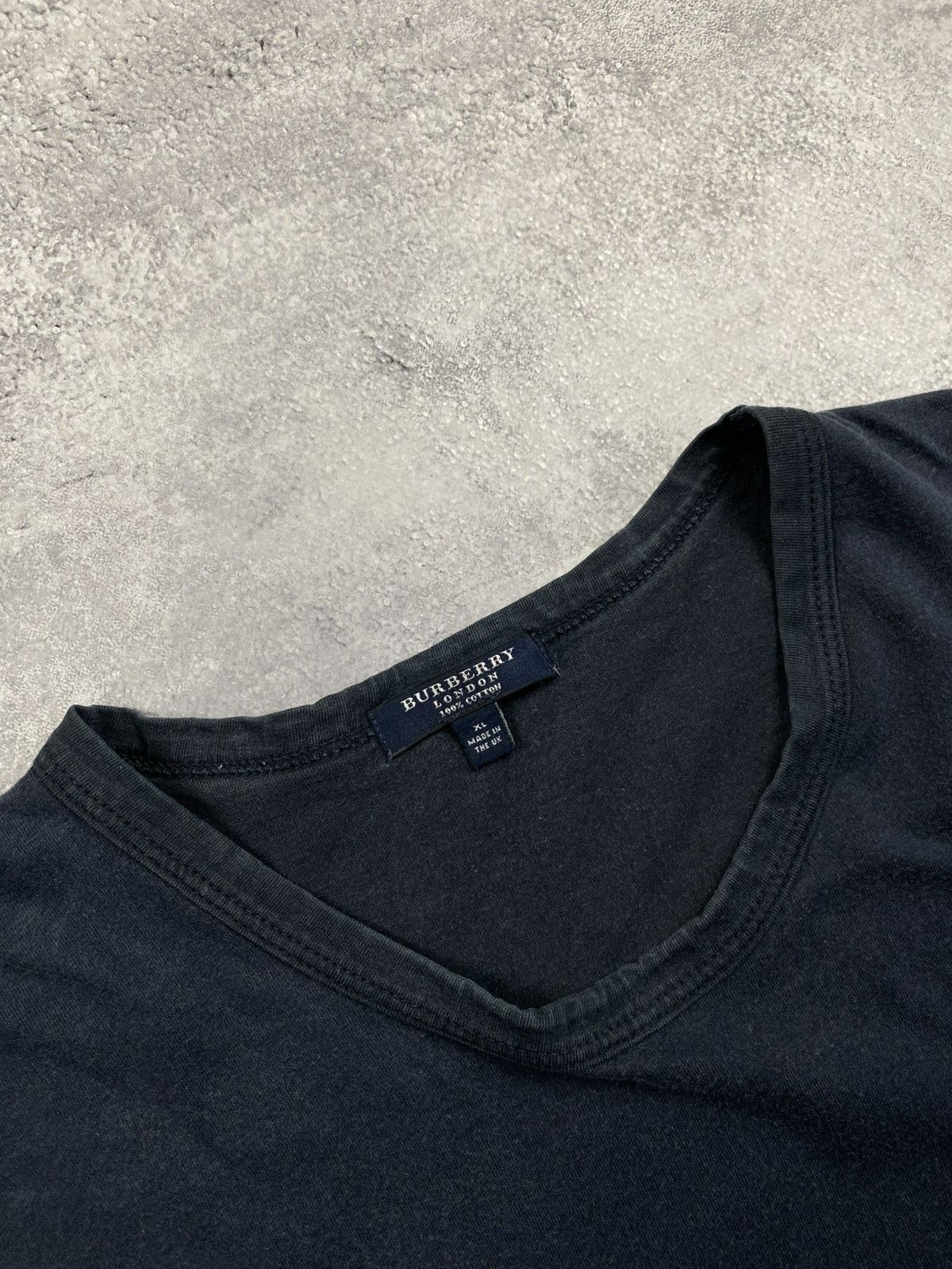 Burberry Vintage Burberry T-Shirt Monogram Striped Rare Blue Tee Size US XL / EU 56 / 4 - 6 Thumbnail