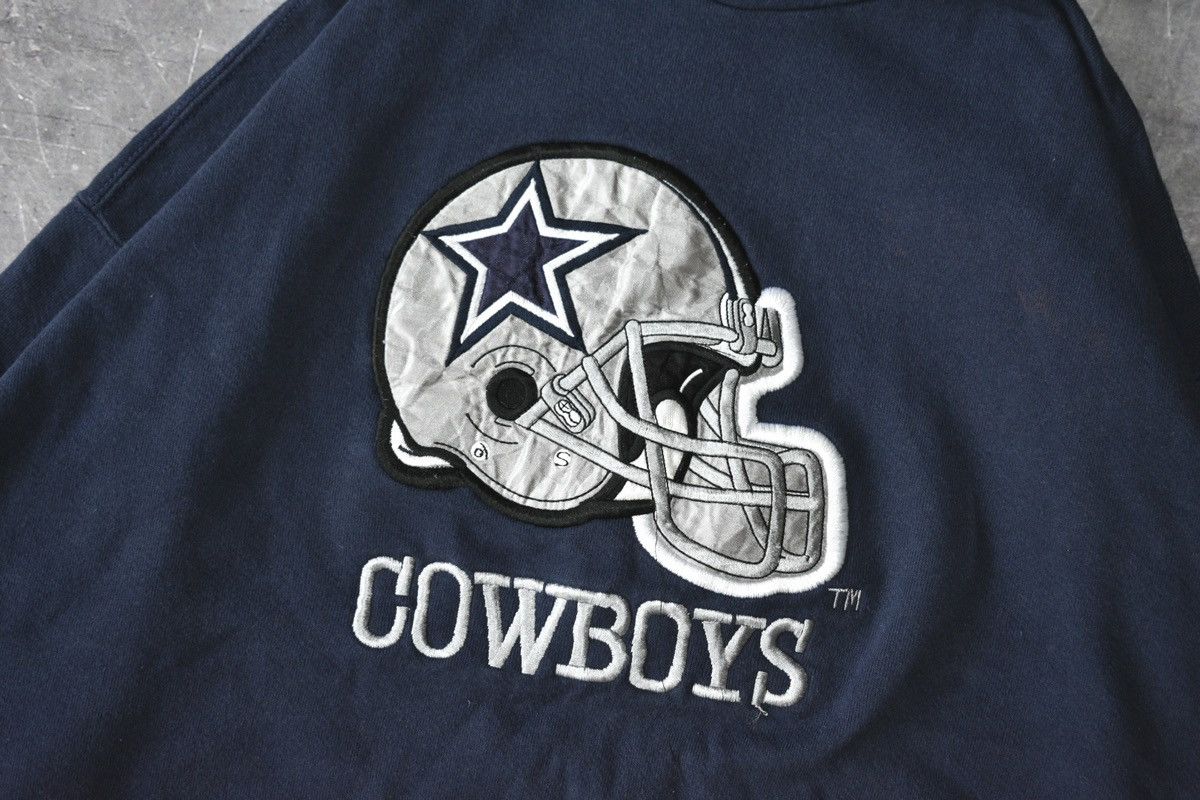 Nutmeg Vintage 90s Dallas Cowboys NFL Nutmeg Hoodie (XL) Size US XL / EU 56 / 4 - 4 Thumbnail