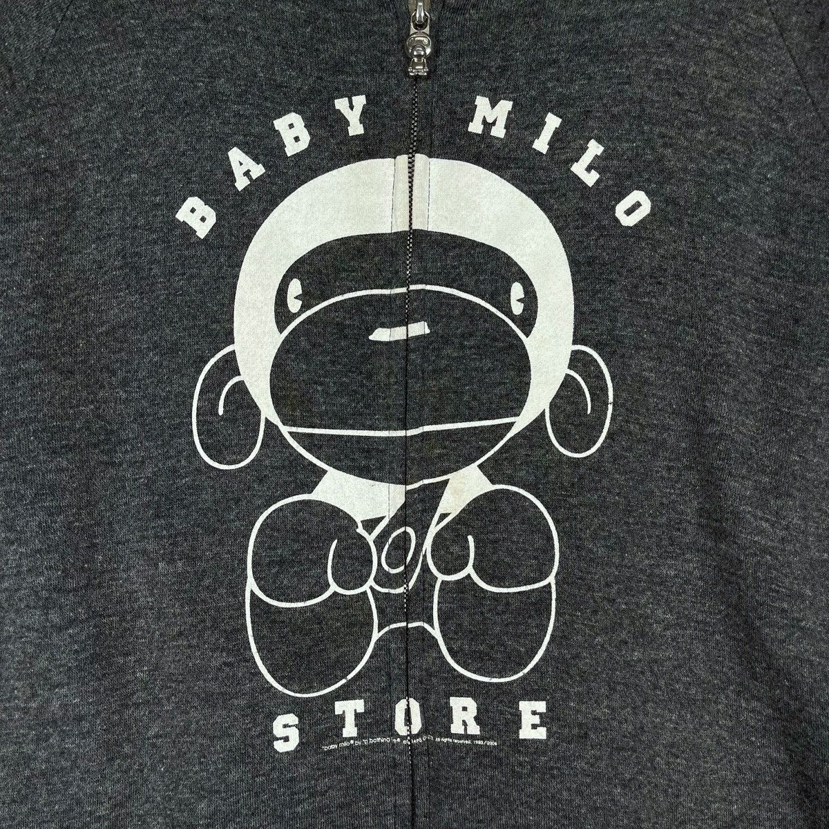Bape × Vintage Vintage Baby Milo Full Zip Hoodie Sweater Size S / US 4 / IT 40 - 7 Thumbnail