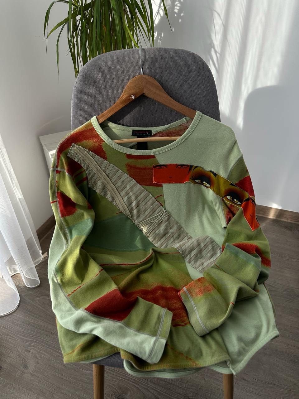 Japanese Brand × Vintage Vintage Custo Barcelona Printed Long Sleeve W’S Size M / US 6-8 / IT 42-44 - 5 Thumbnail
