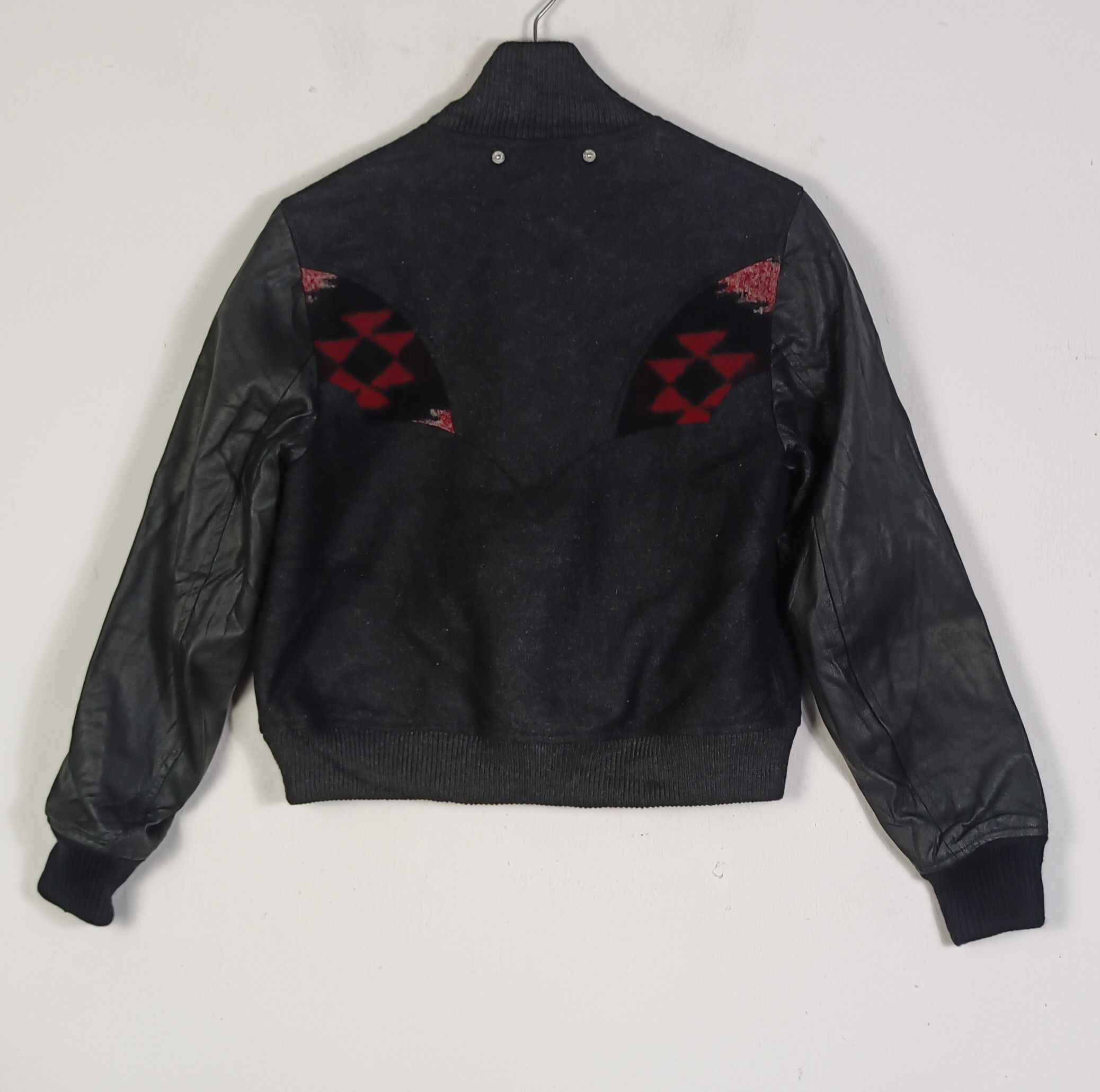 Diesel Vintage Diesel Blouson Leather Wool Varsity Size US M / EU 48-50 / 2 - 3 Thumbnail