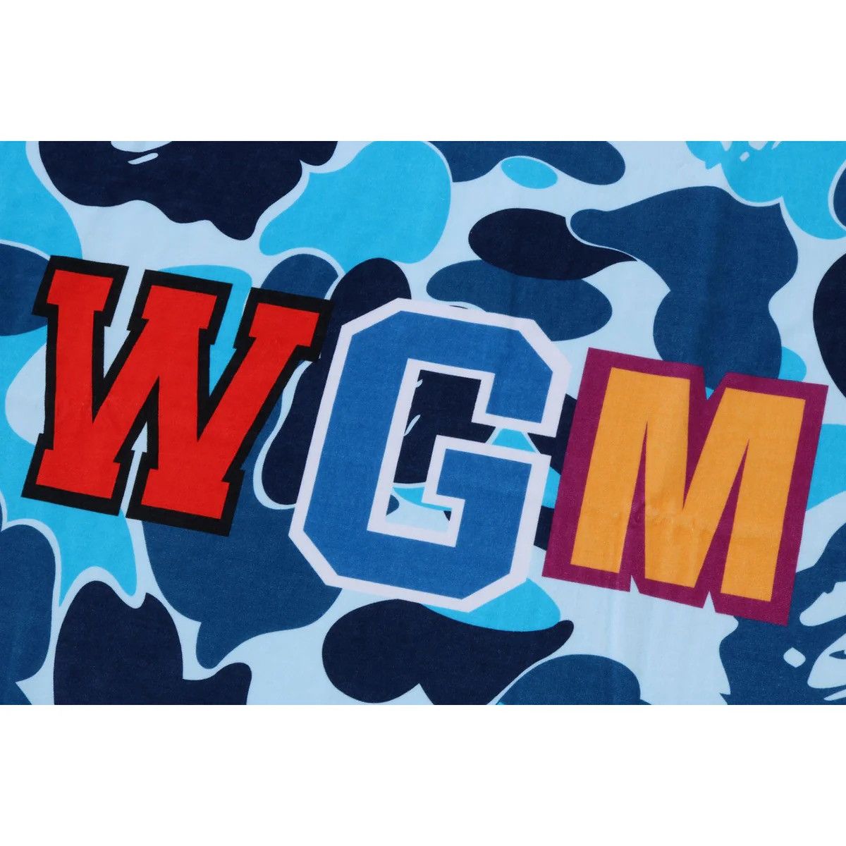 Bape Bape blue ABC camo towel Size ONE SIZE - 3 Thumbnail