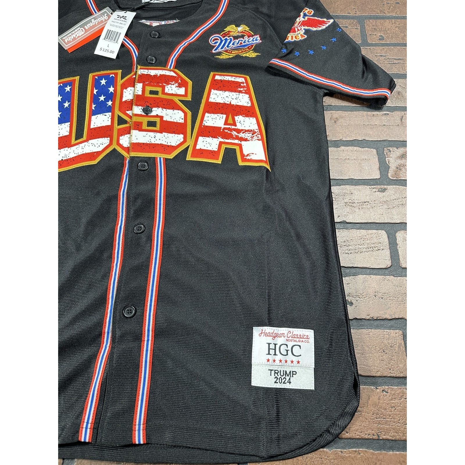 Other TRUMP USA #45 Baseball Jersey ~Never Worn~ M L XL XXL Size US L / EU 52-54 / 3 - 9 Thumbnail