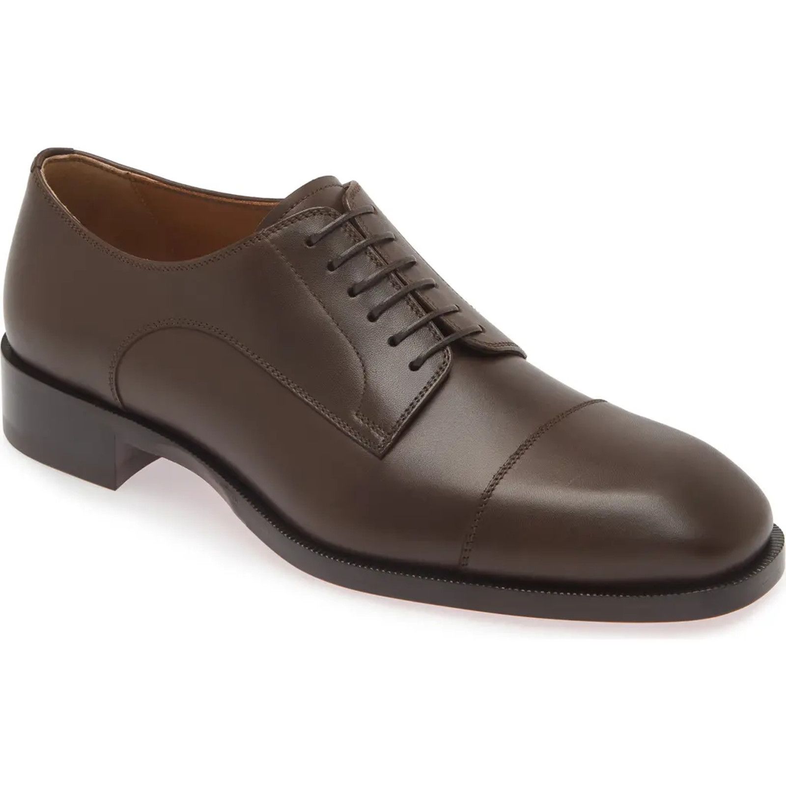 Christian Louboutin Christian Louboutin Leather Dress Oxford Derby Loafer 44 11 Size US 11 / EU 44 - 7 Thumbnail