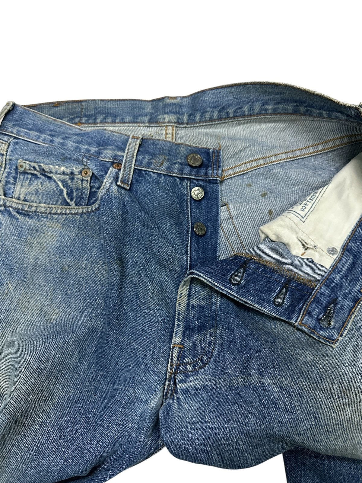 Levi's Distress Vintage Levis Big E 90s . Size US 32 / EU 48 - 13 Thumbnail