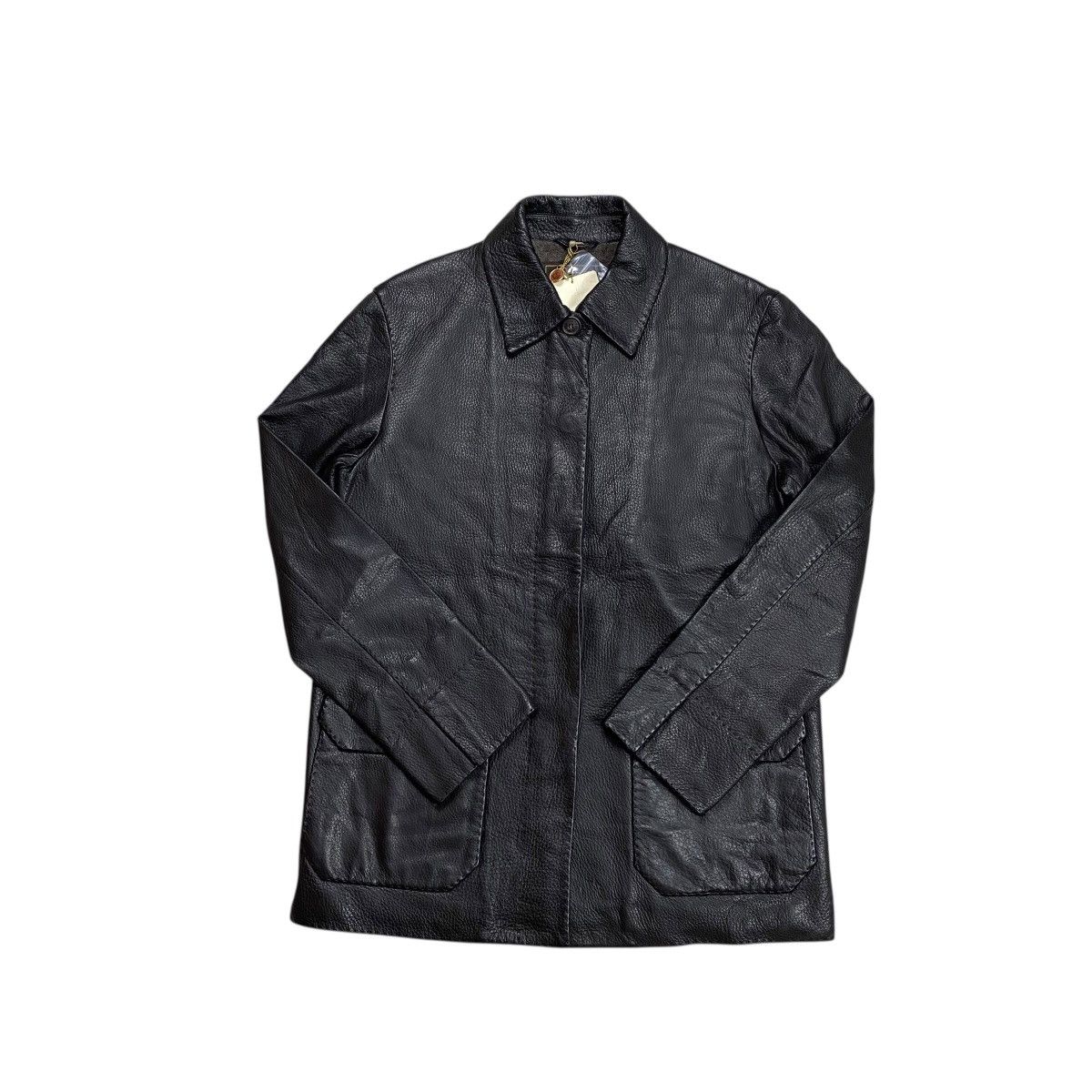 Loro Piana Loro Piana Deer Leather With Cashmere Lined Jacket Size US M / EU 48-50 / 2 - 2 Thumbnail