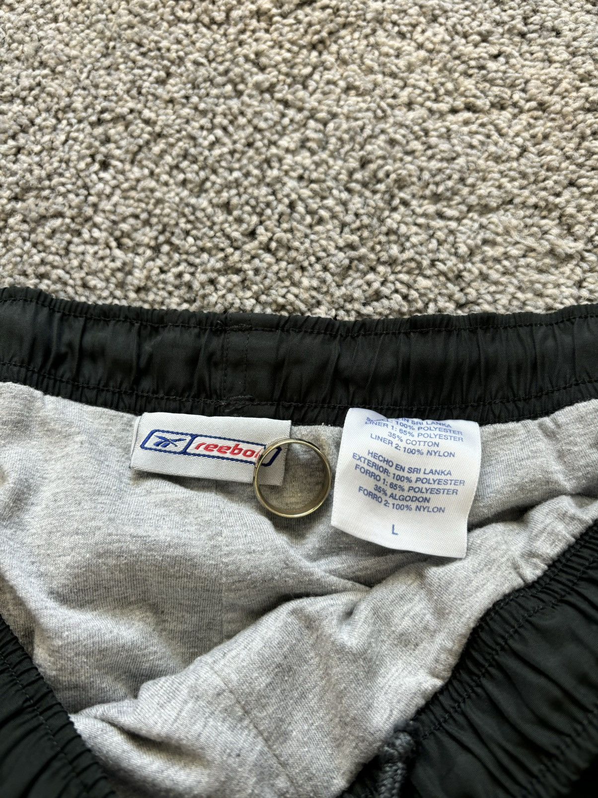 Reebok Vintage 90s black reebok lined track pants Size US 34 / EU 50 - 9 Thumbnail