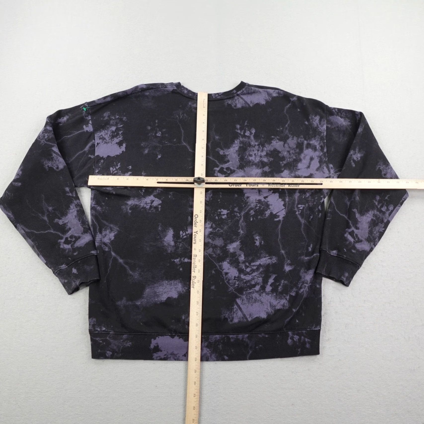 Under Armour Under Armour Sweatshirt Mens Large Black Tie Dye Project Rock Crewneck Pullover Size US L / EU 52-54 / 3 - 5 Thumbnail