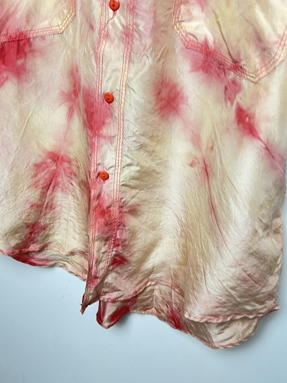 Seditionaries vintage silk shirt shimmer tie dye 1/1 Size US M / EU 48-50 / 2 - 5 Thumbnail