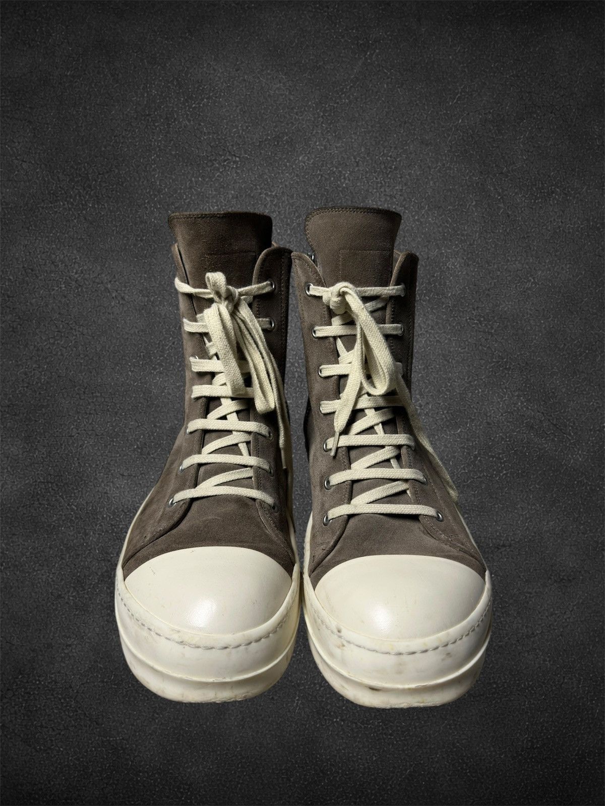 Rick Owens Rick Owens mainline suede Ramones Size US 11 / EU 44 - 3 Thumbnail
