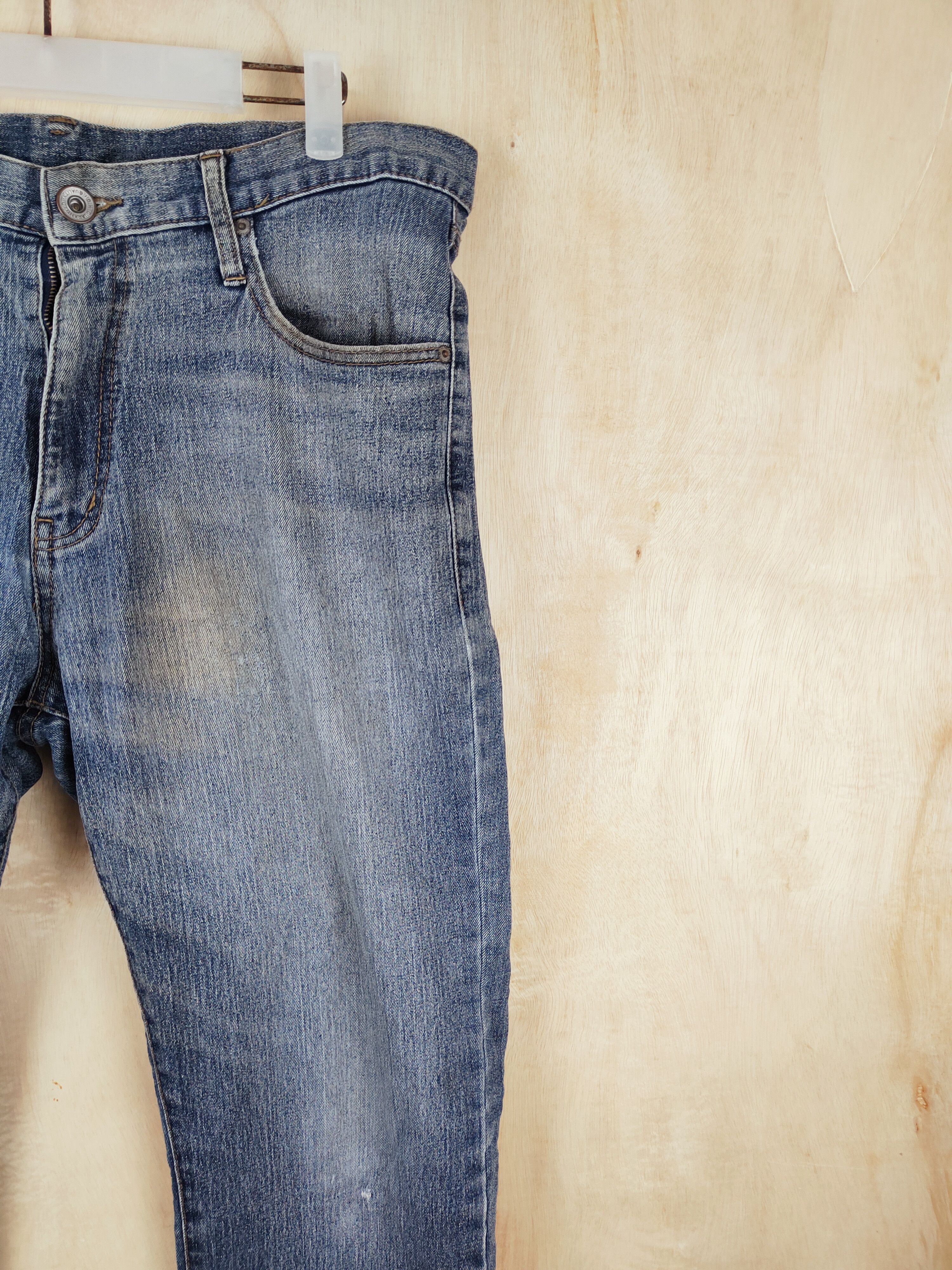 Japanese Brand Conron Blue Distressed Ripped Jeans #S2498 Size US 36 / EU 52 - 5 Thumbnail