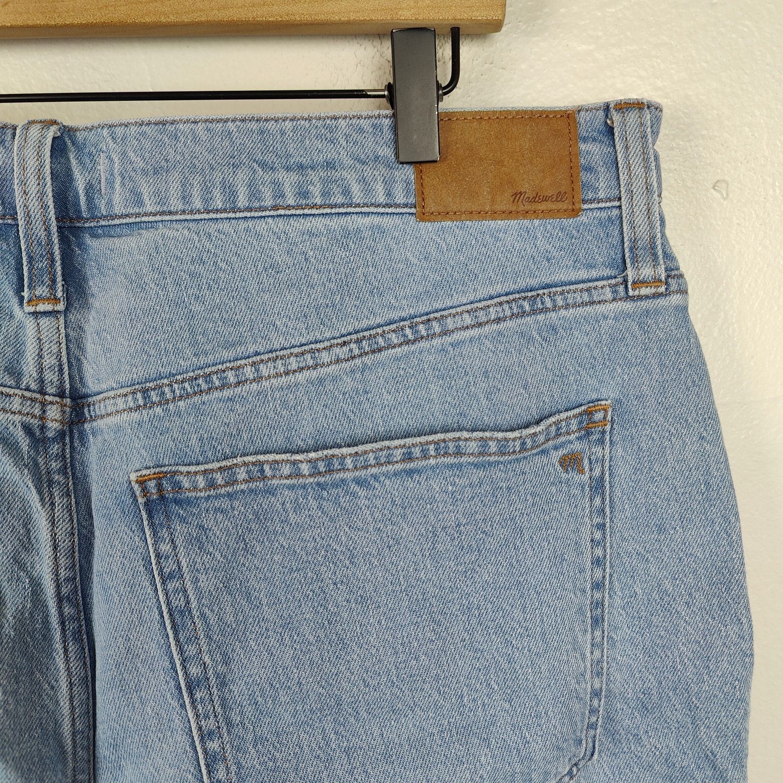 Madewell Madewell The Perfect Vintage Jeans Womens 33 Light Wash Size 33" - 6 Thumbnail