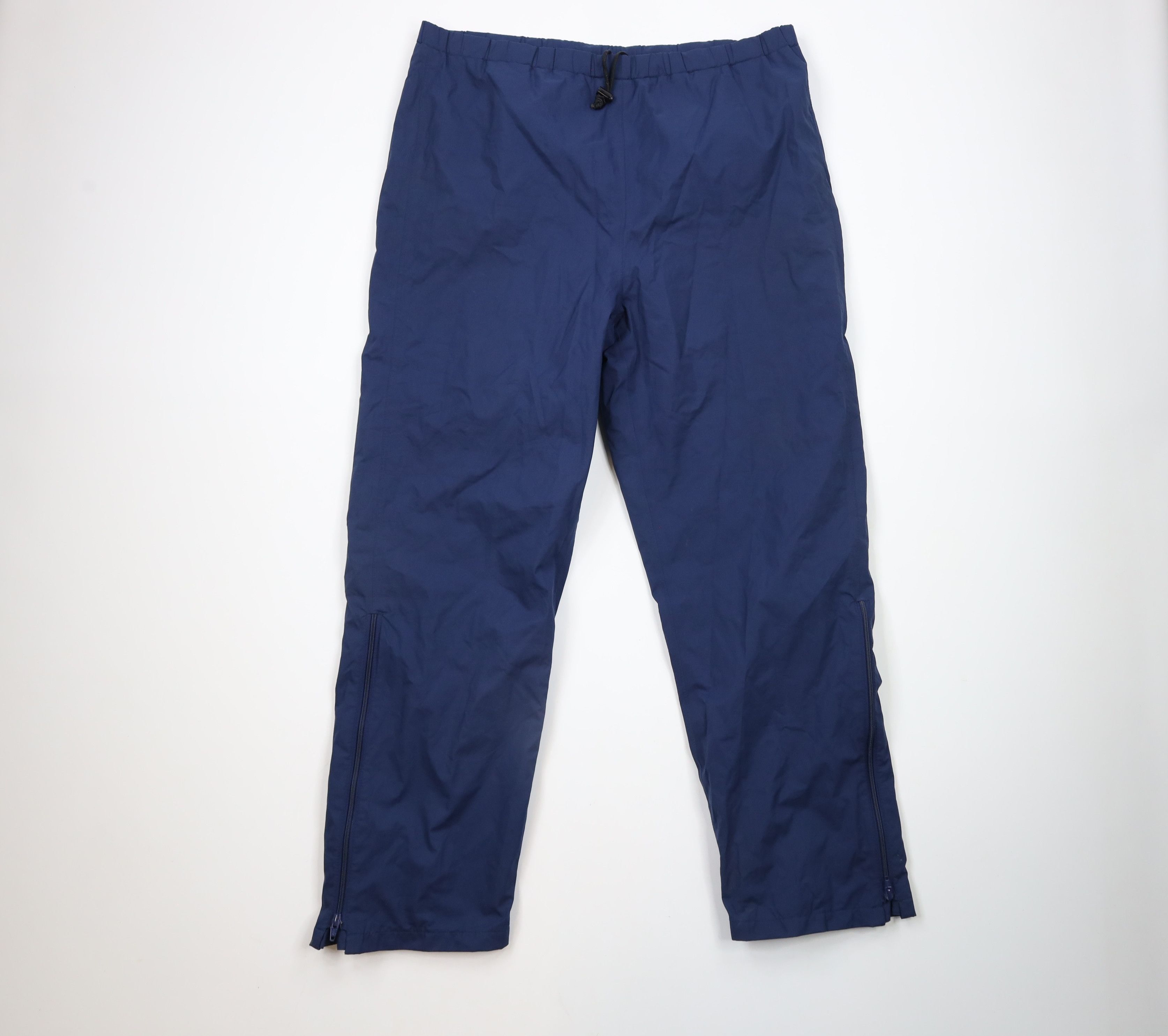 Eddie Bauer × Vintage Vintage 80s 90s Eddie Bauer Waterproof Wide Leg Rain Pants Size US 34 / EU 50 - 1 Thumbnail