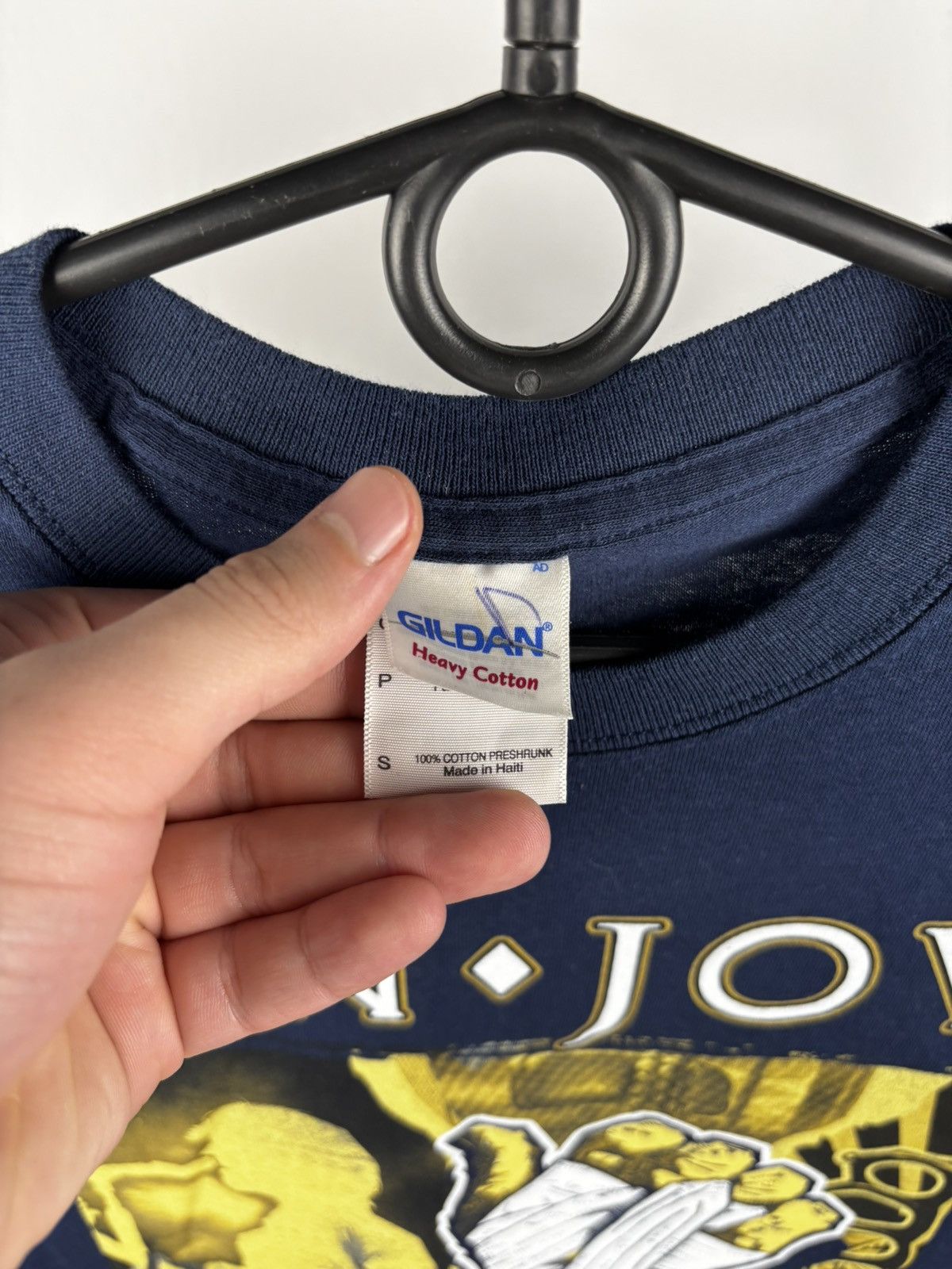 Band Tees Bon Jovi World Tour 2013 size S Size US S / EU 44-46 / 1 - 4 Thumbnail
