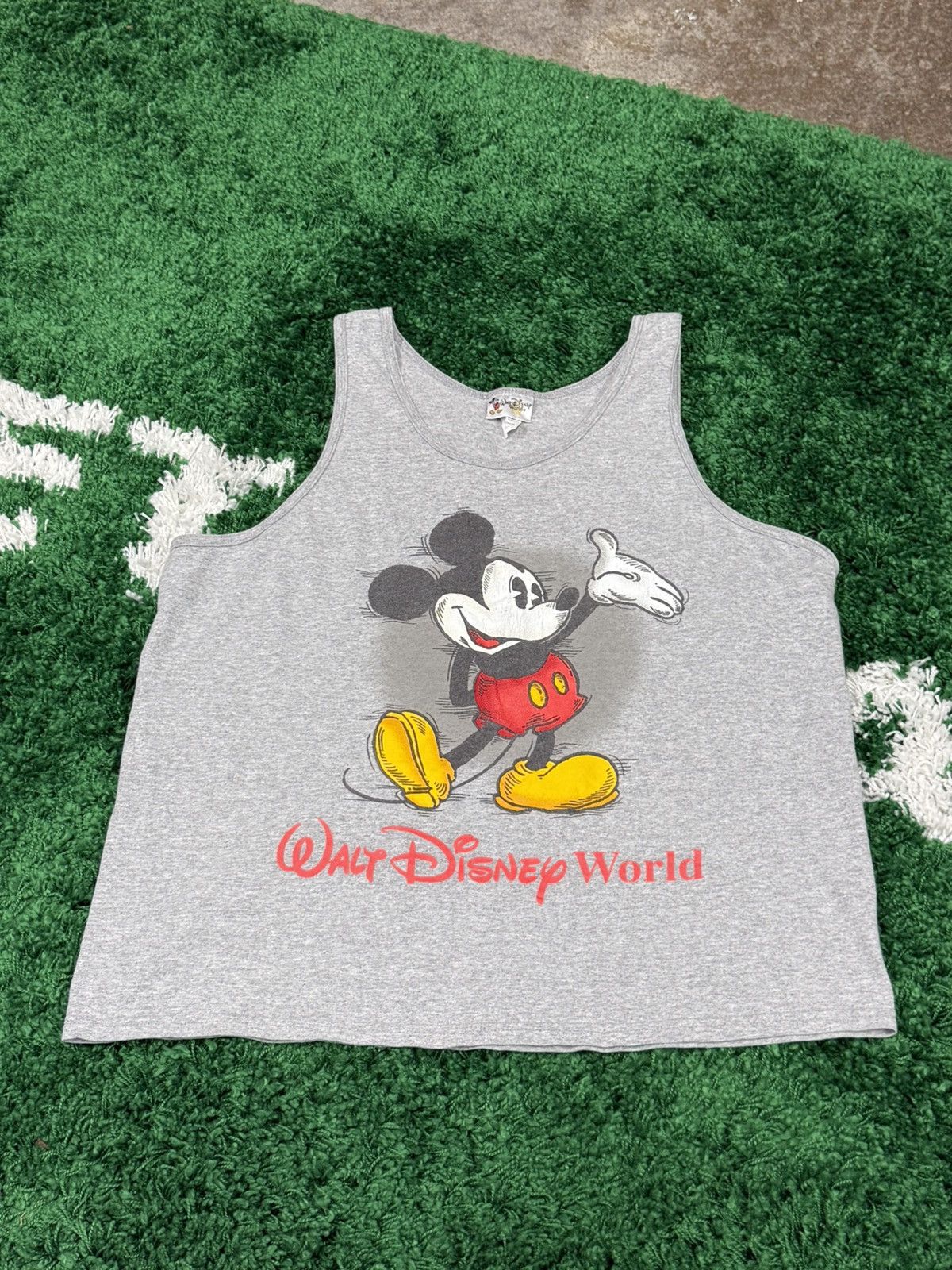 Disney Vintage Disney Mickey Mouse Walt Tank Top 90s Retro XL Size US XL / EU 56 / 4 - 1 Thumbnail