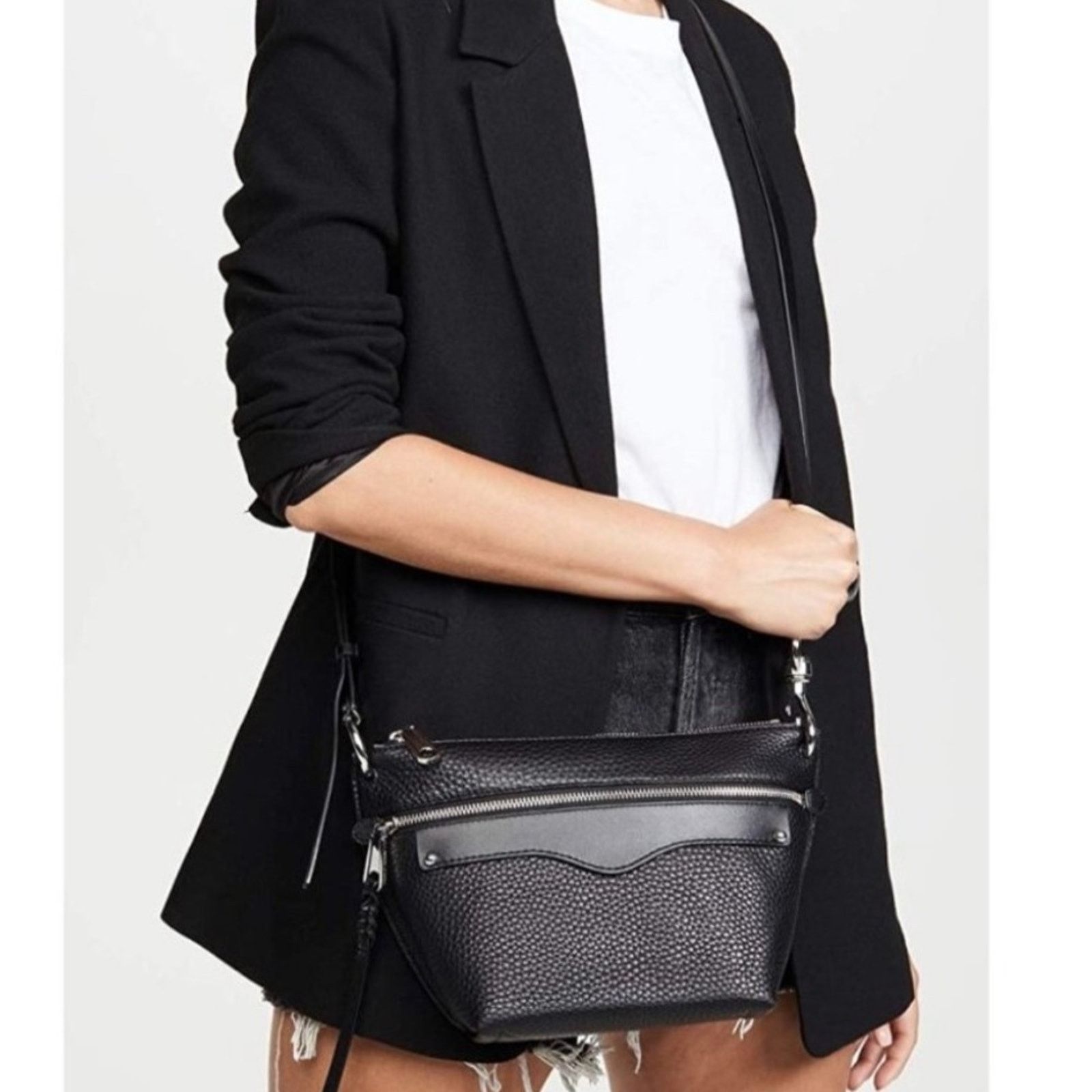 Rebecca Minkoff Hayden Crossbody Bag - Black