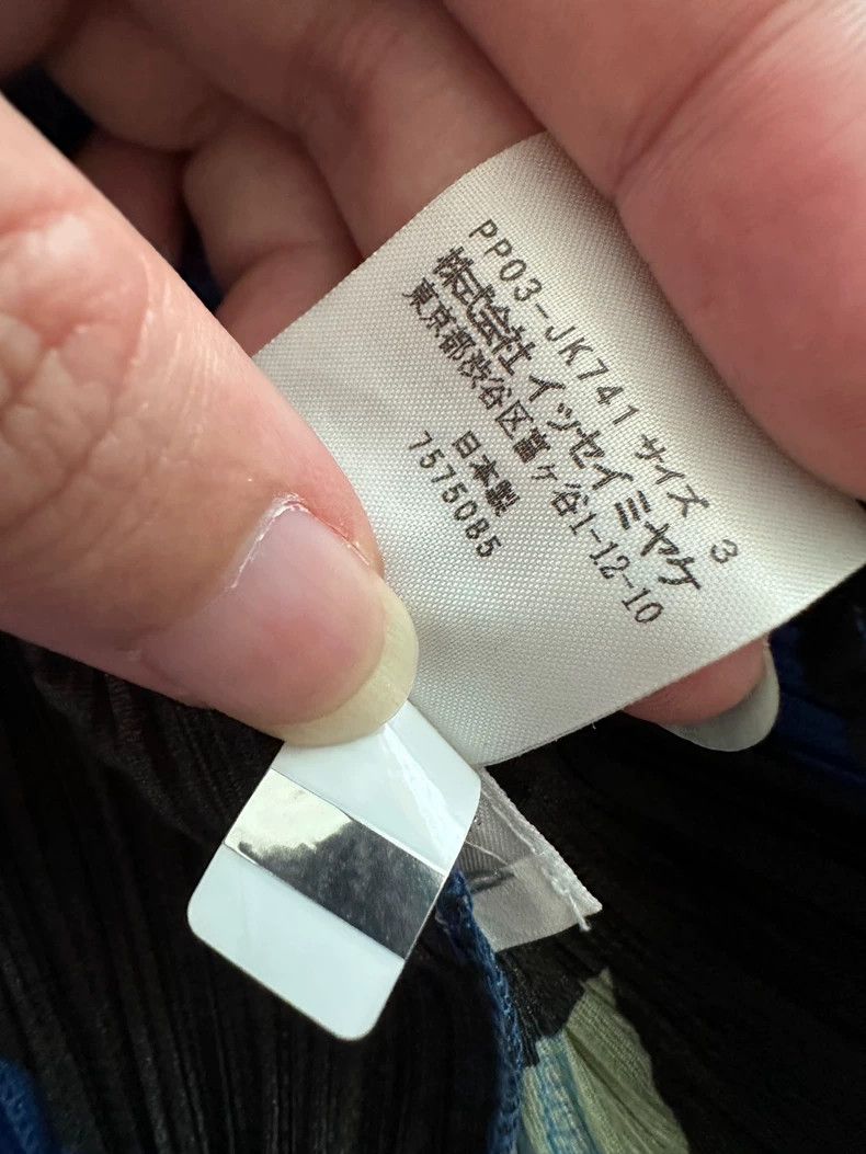 Issey Miyake Issey Miyake size:3 Blue record long-sleeved top Size S / US 4 / IT 40 - 5 Thumbnail
