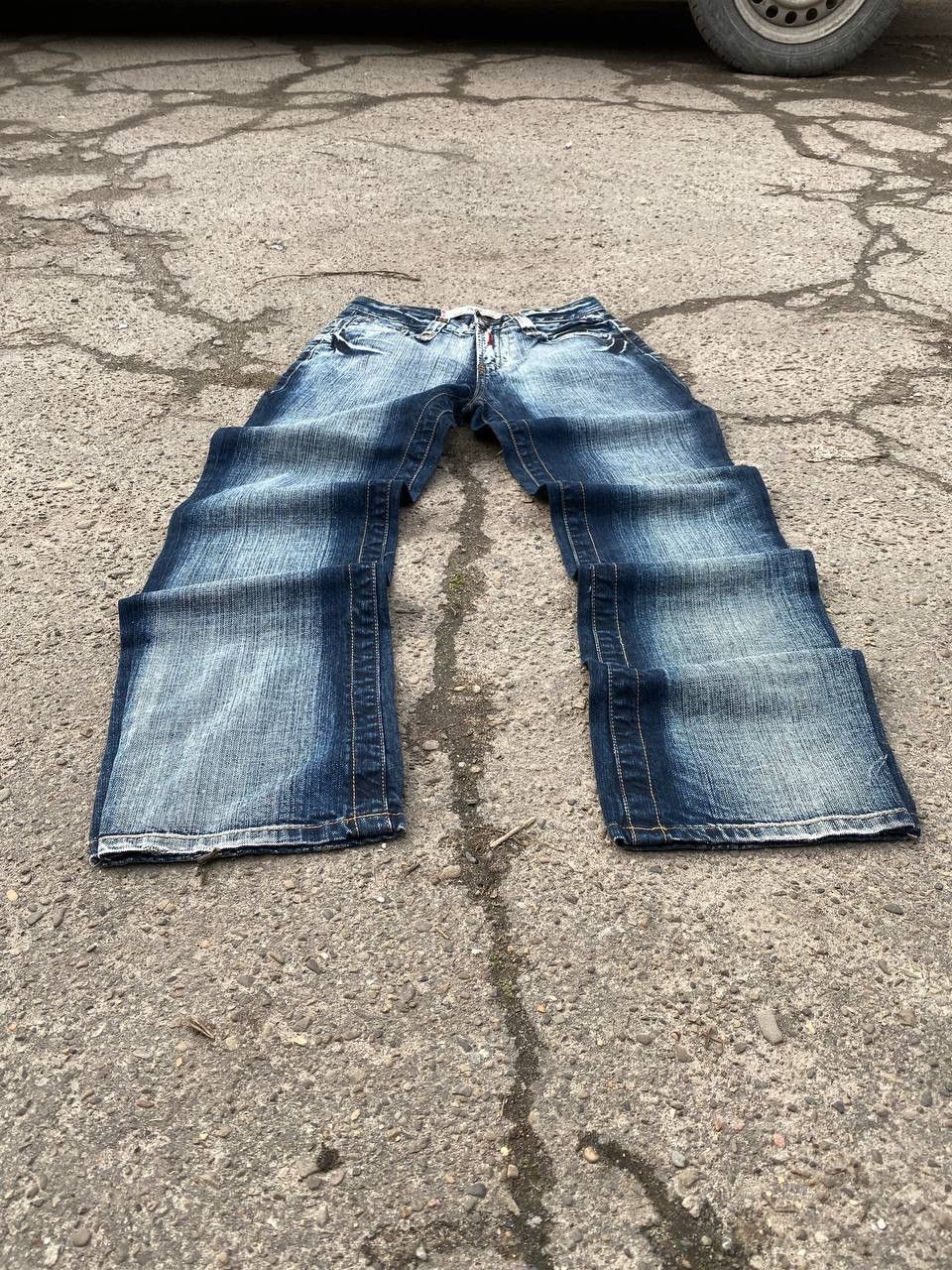 Japanese Brand × Vintage Japanese pants If Six Was Nine style y2k jeans Size US 29 - 1 Thumbnail